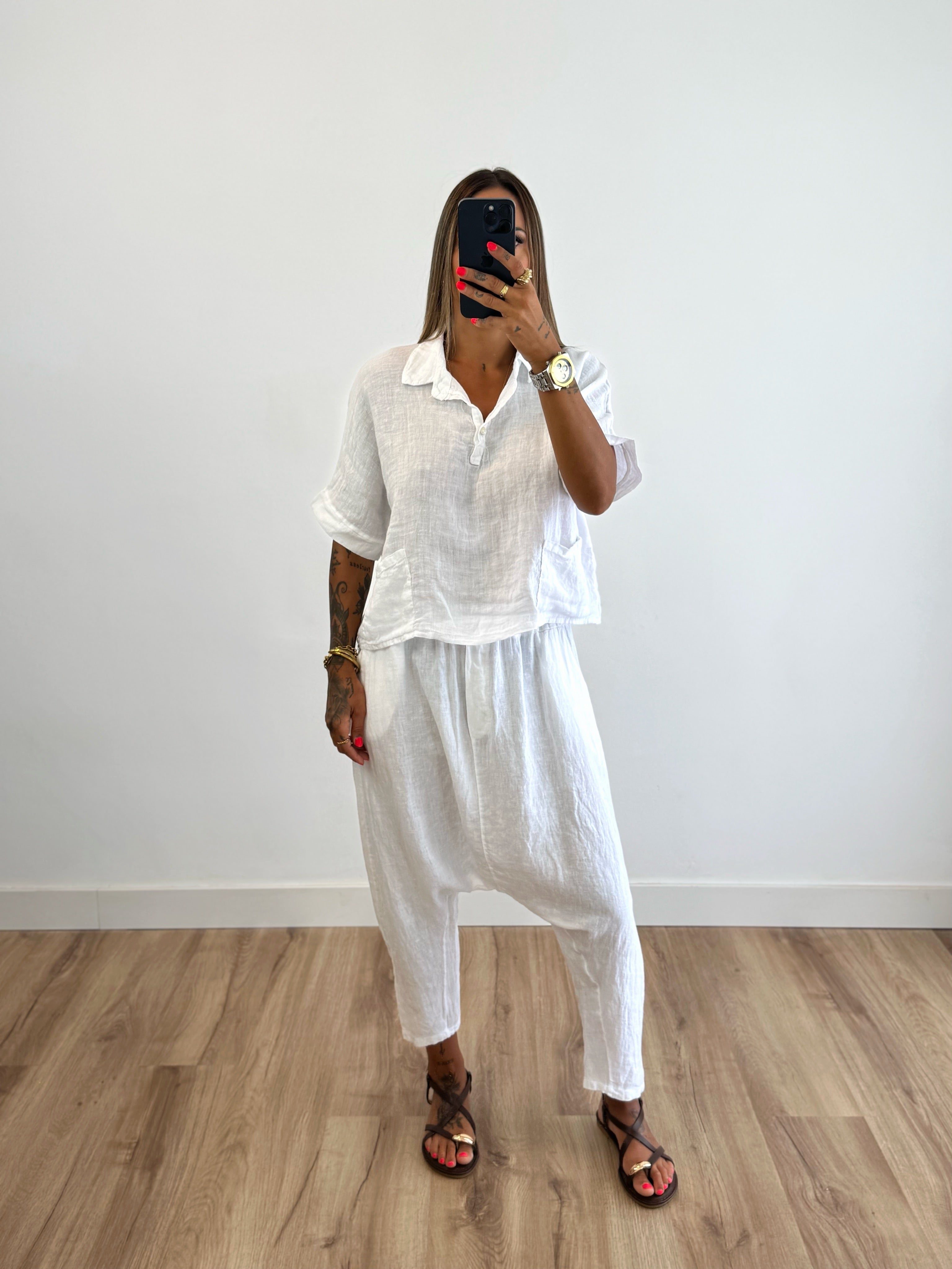 PANTALÓN PURO LINO BAGGY ROURI