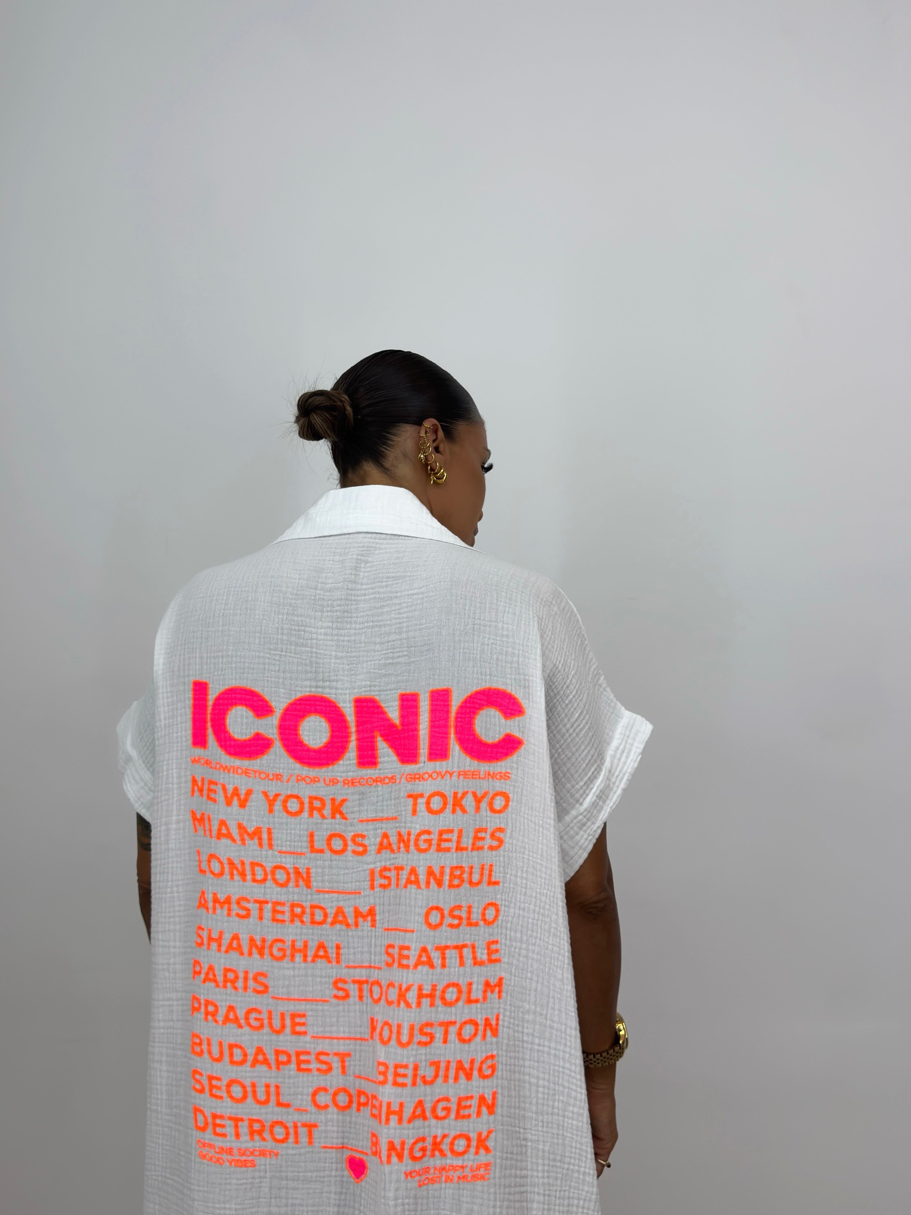 VESTIDO OVER PREMIUM ICONIC BLANK