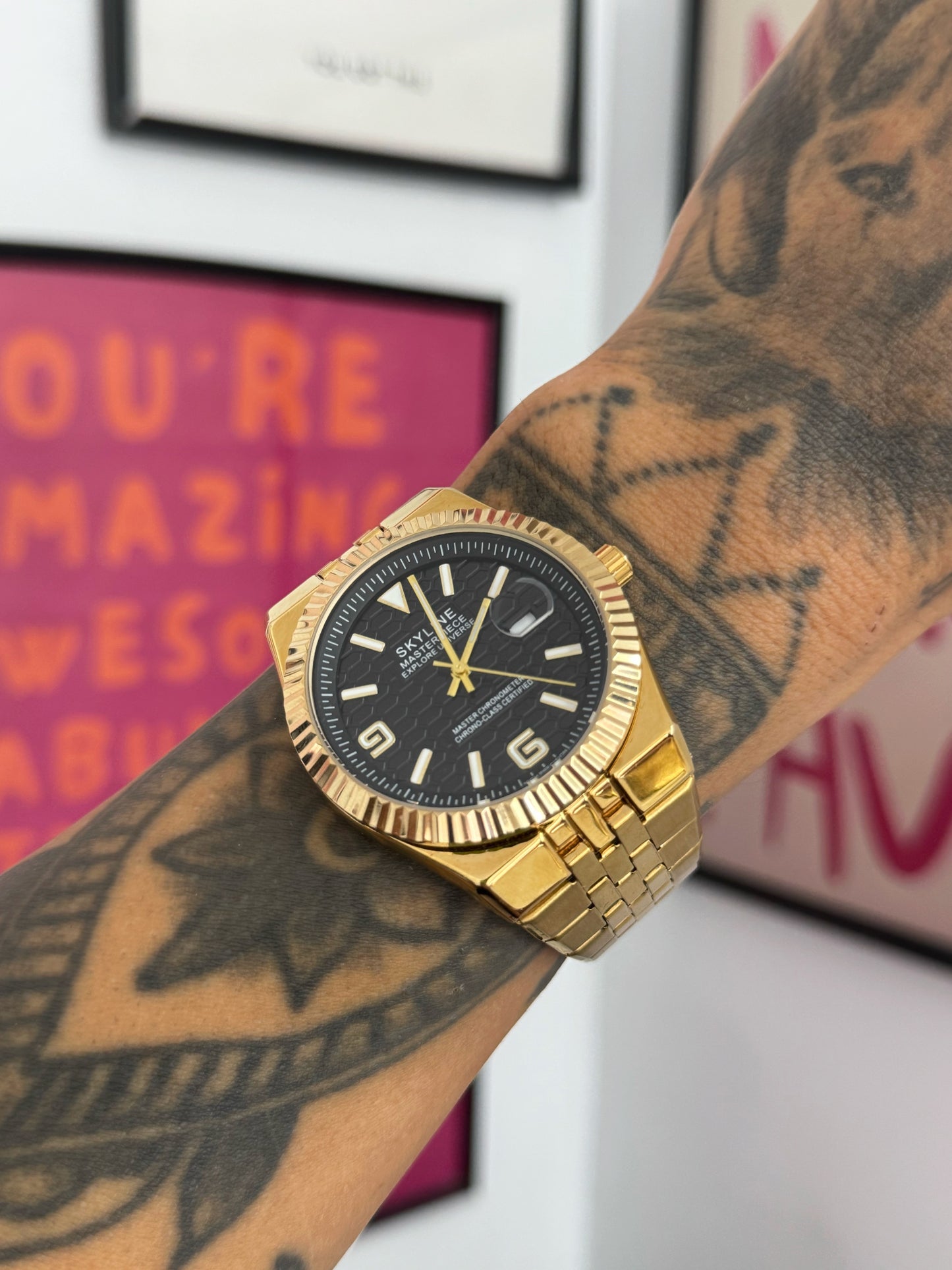 RELOJ SKYLINE GOLD ROLE | UNISEX