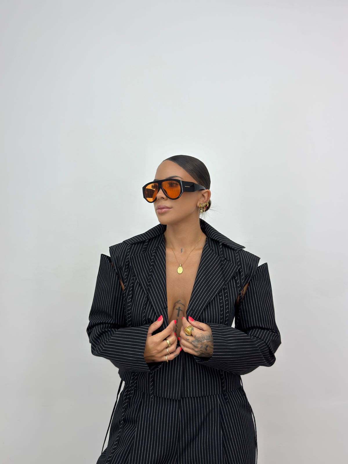 CAMISA CROPPED LUMINA CUT OUT
