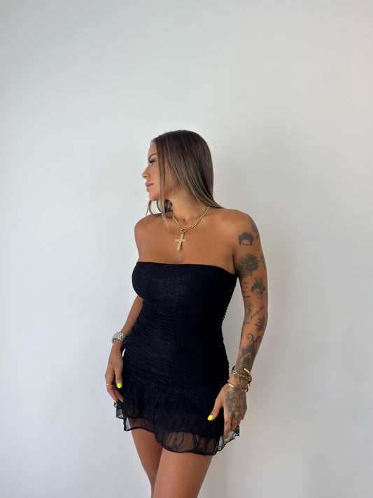 VESTIDO ENCAJE ZOE BLACK