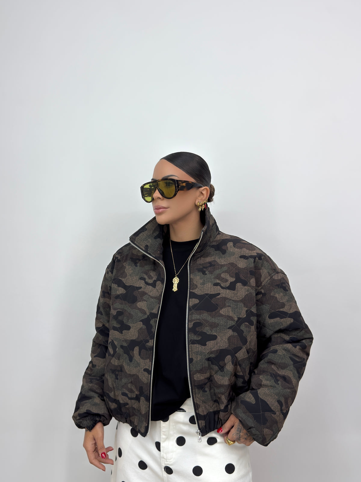 BOMBER LUMINA CAMO