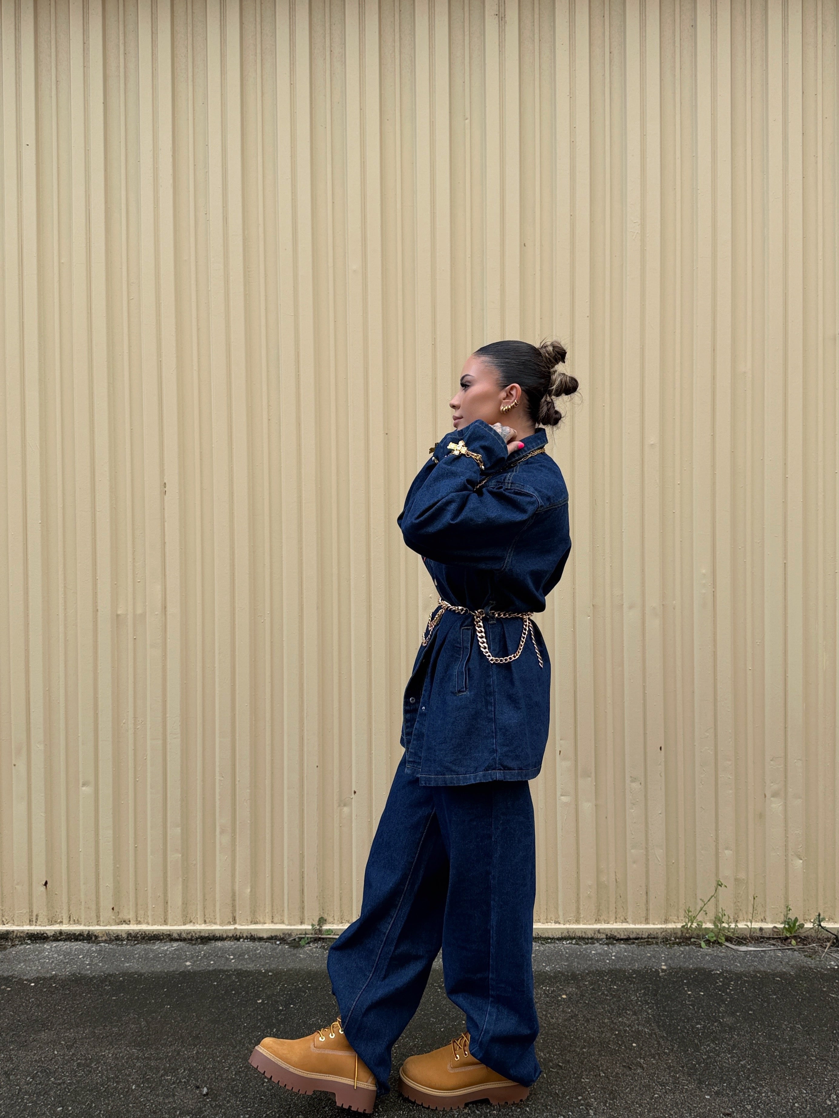 CONJUNTO OVERSIZE PREMIUM DENIM HARPER