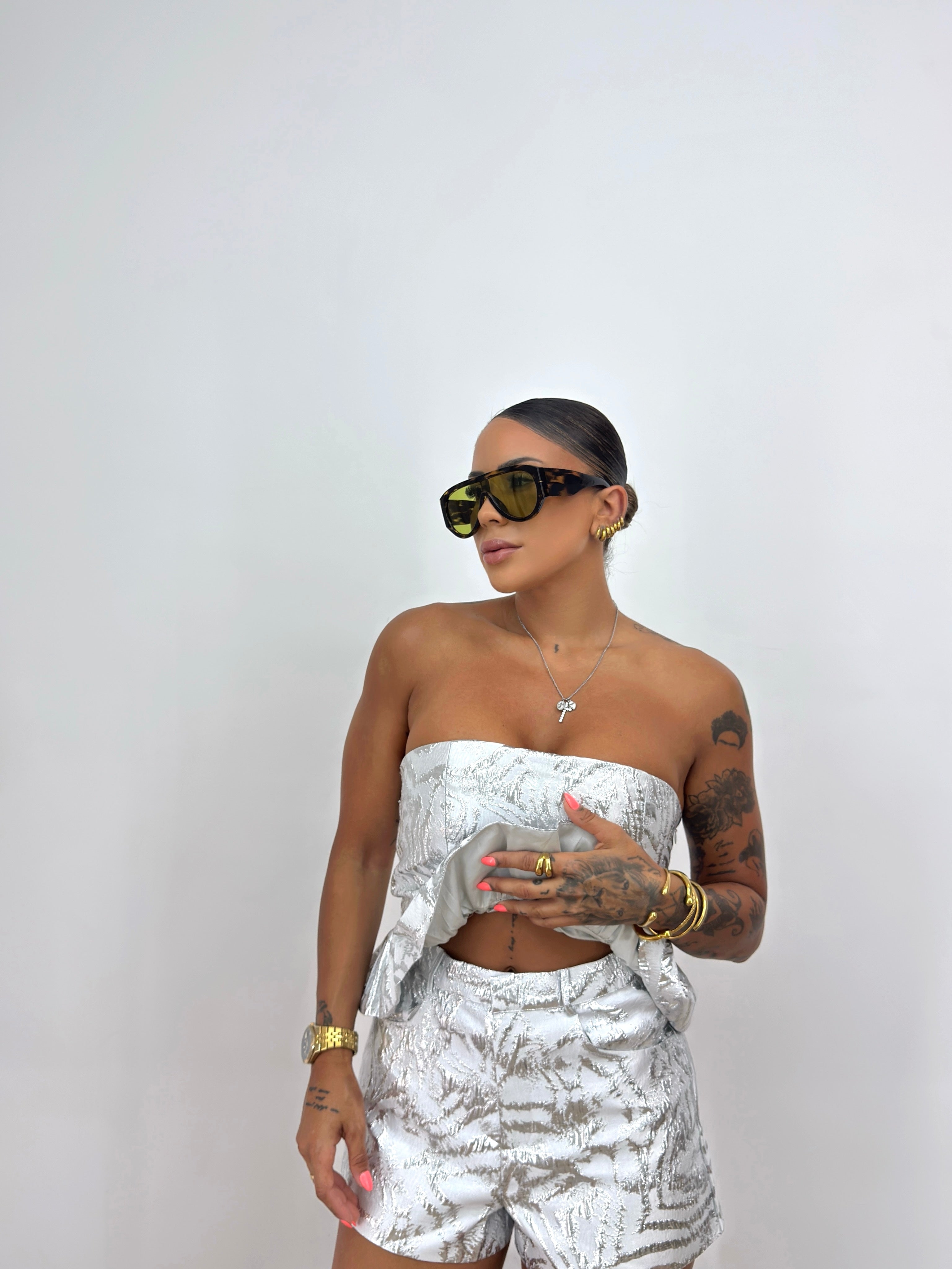 SHORT PREMIUM JACQUARD