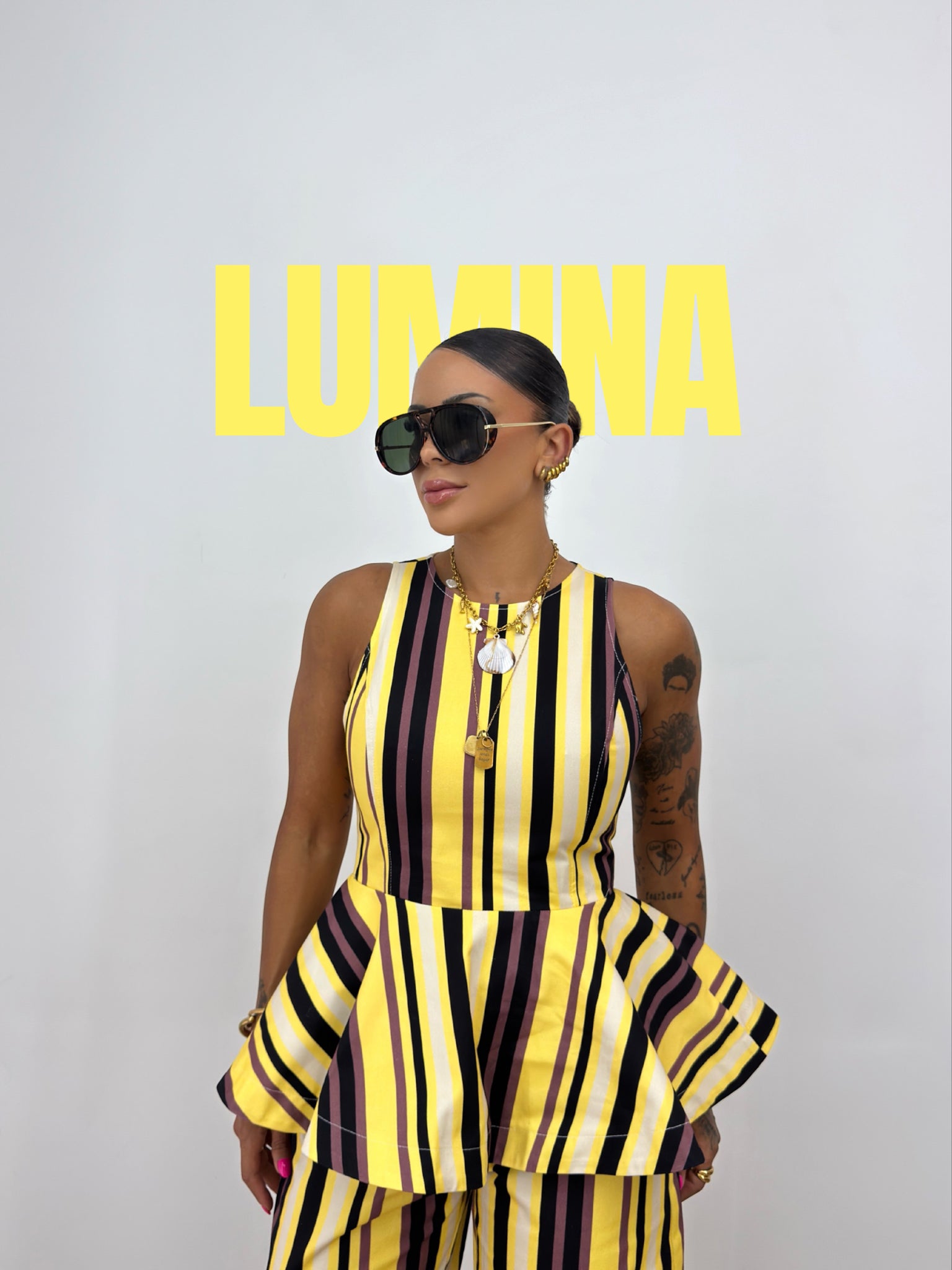 TOP PEPLUM LUMINA