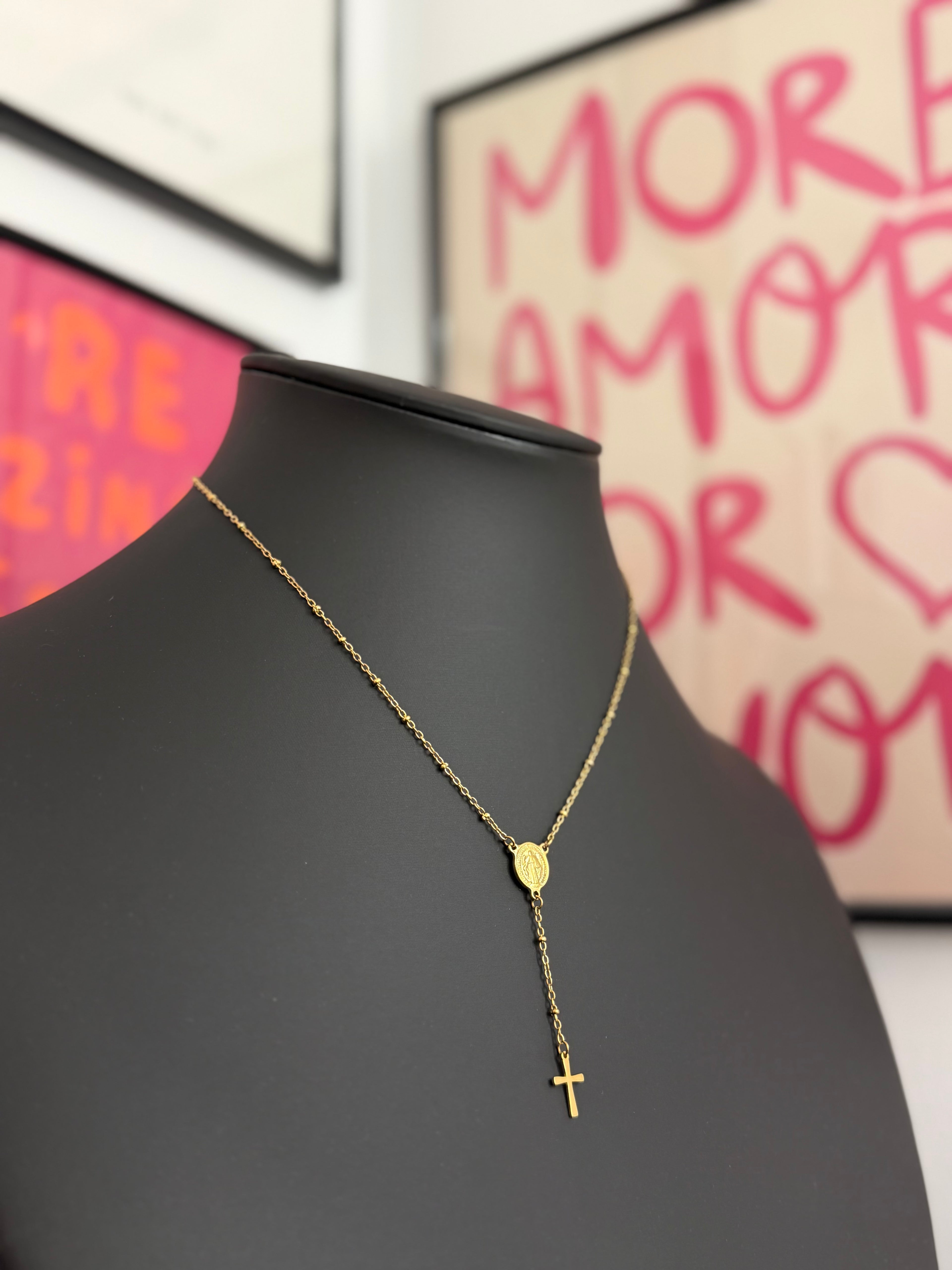 COLLAR LIL ROSS GOLD