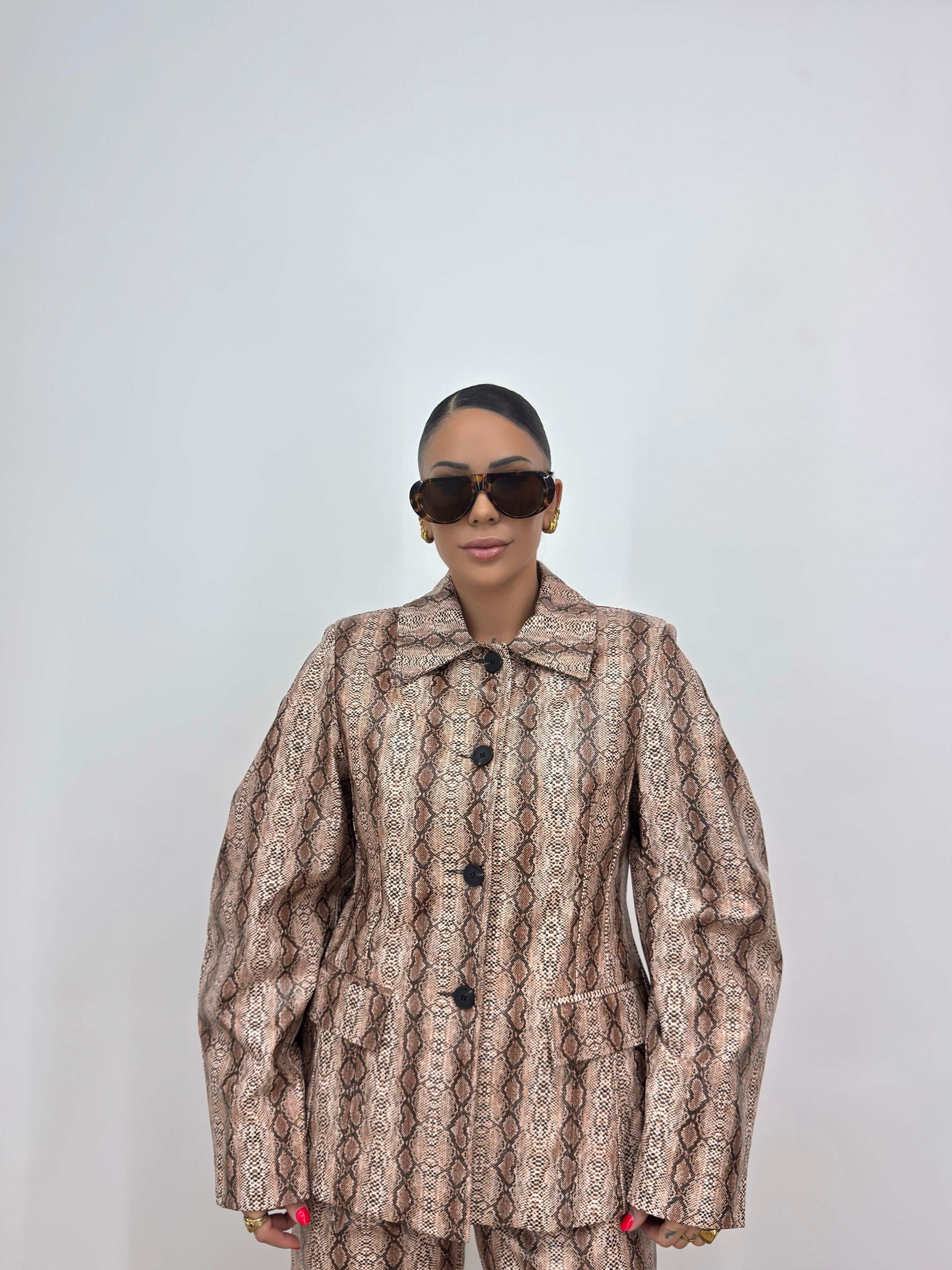 CHAQUETA PIEL SINTÉTICA LUMINA