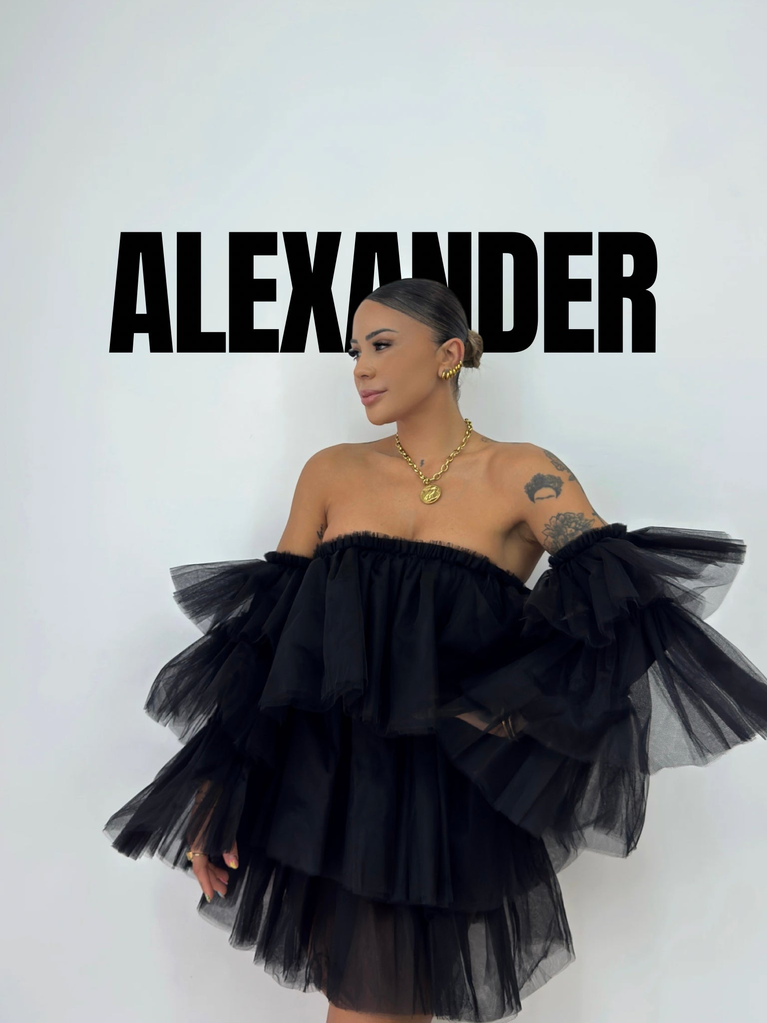 VESTIDO TUL PREMIUM ALEXANDER