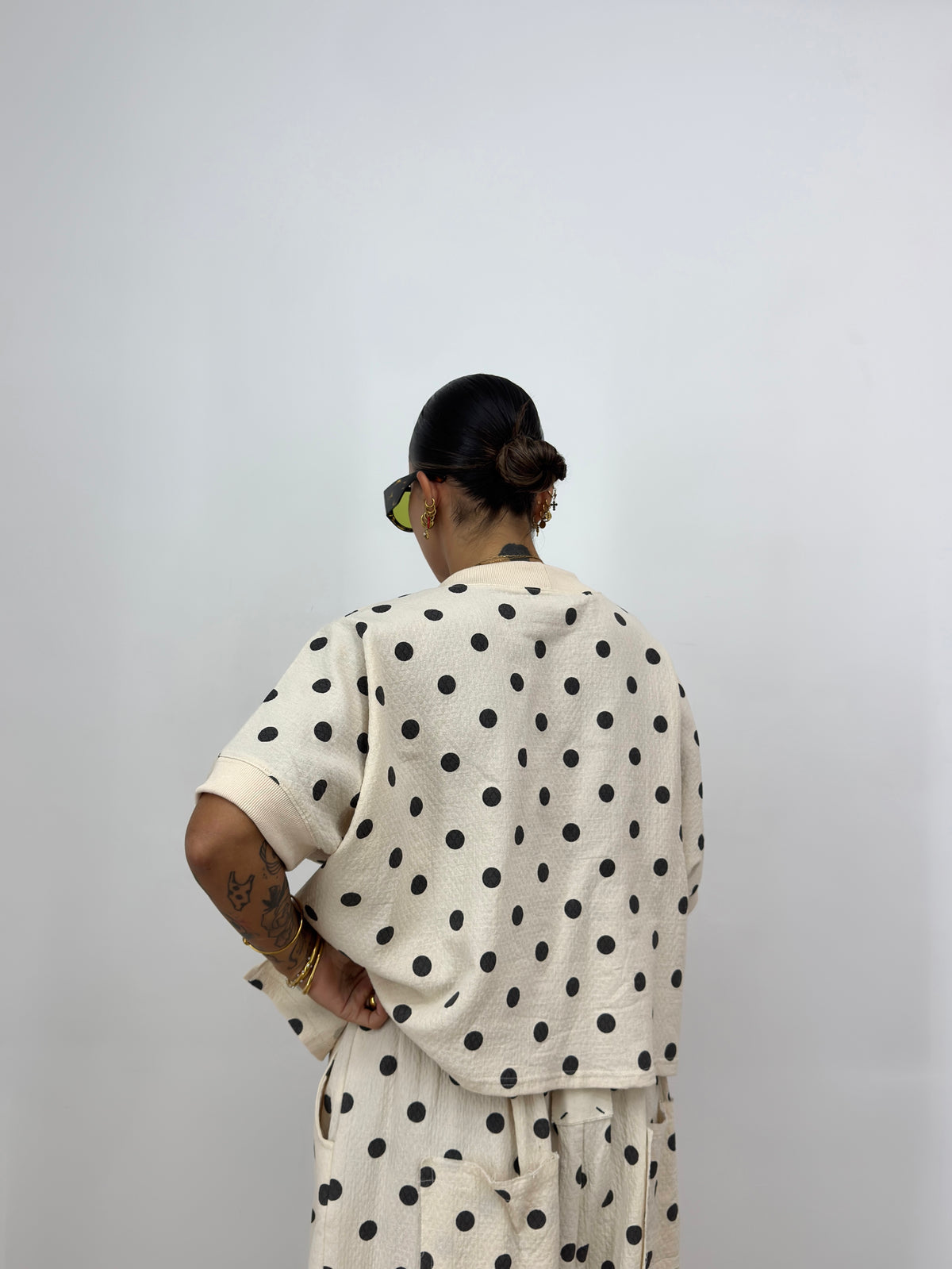 CAMISETA OVER PREMIUM POLKA