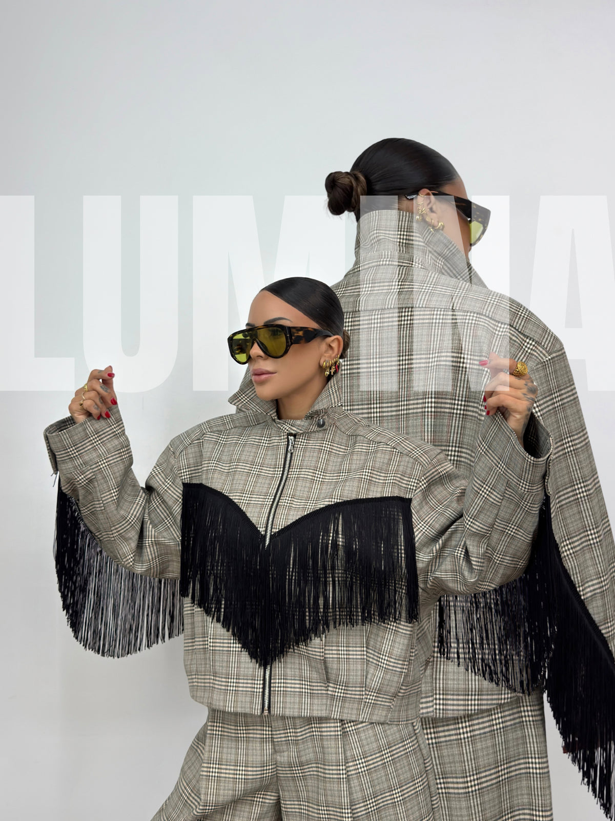 BOMBER GLEN CHECK LUMINA