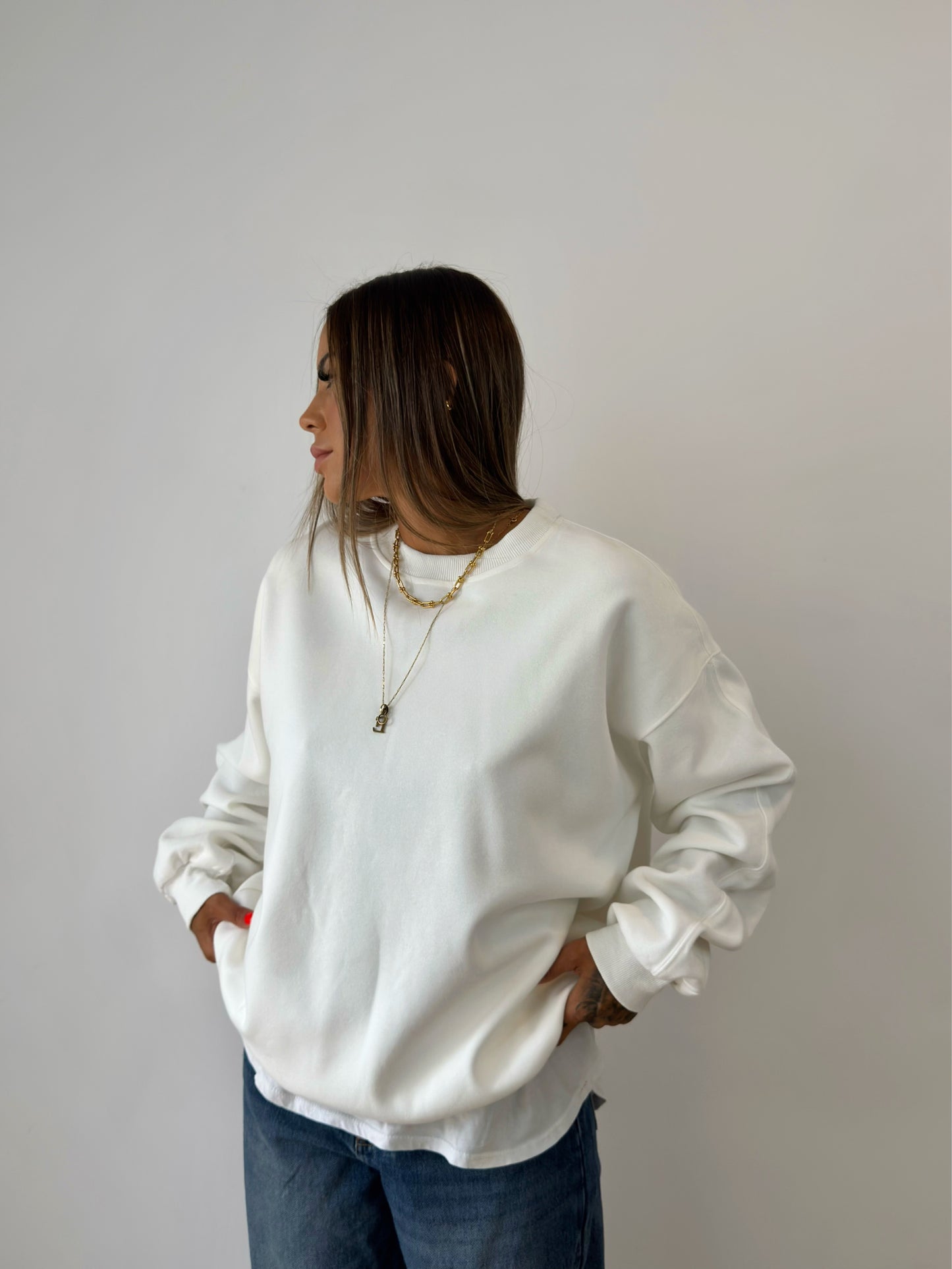 SUDADERA OVER PREMIUM HAPPINESS