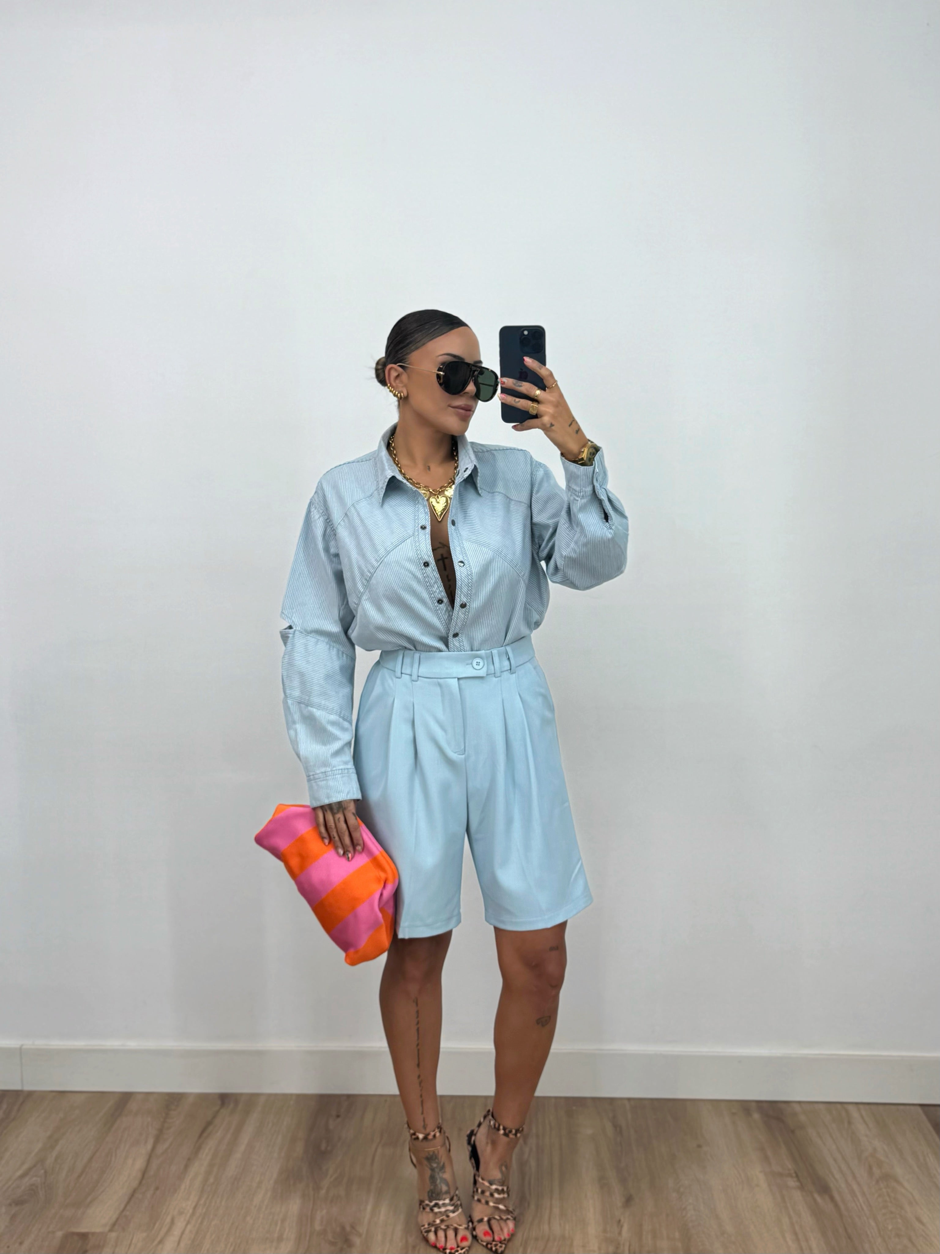 BERMUDA PREMIUM BABY BLUE