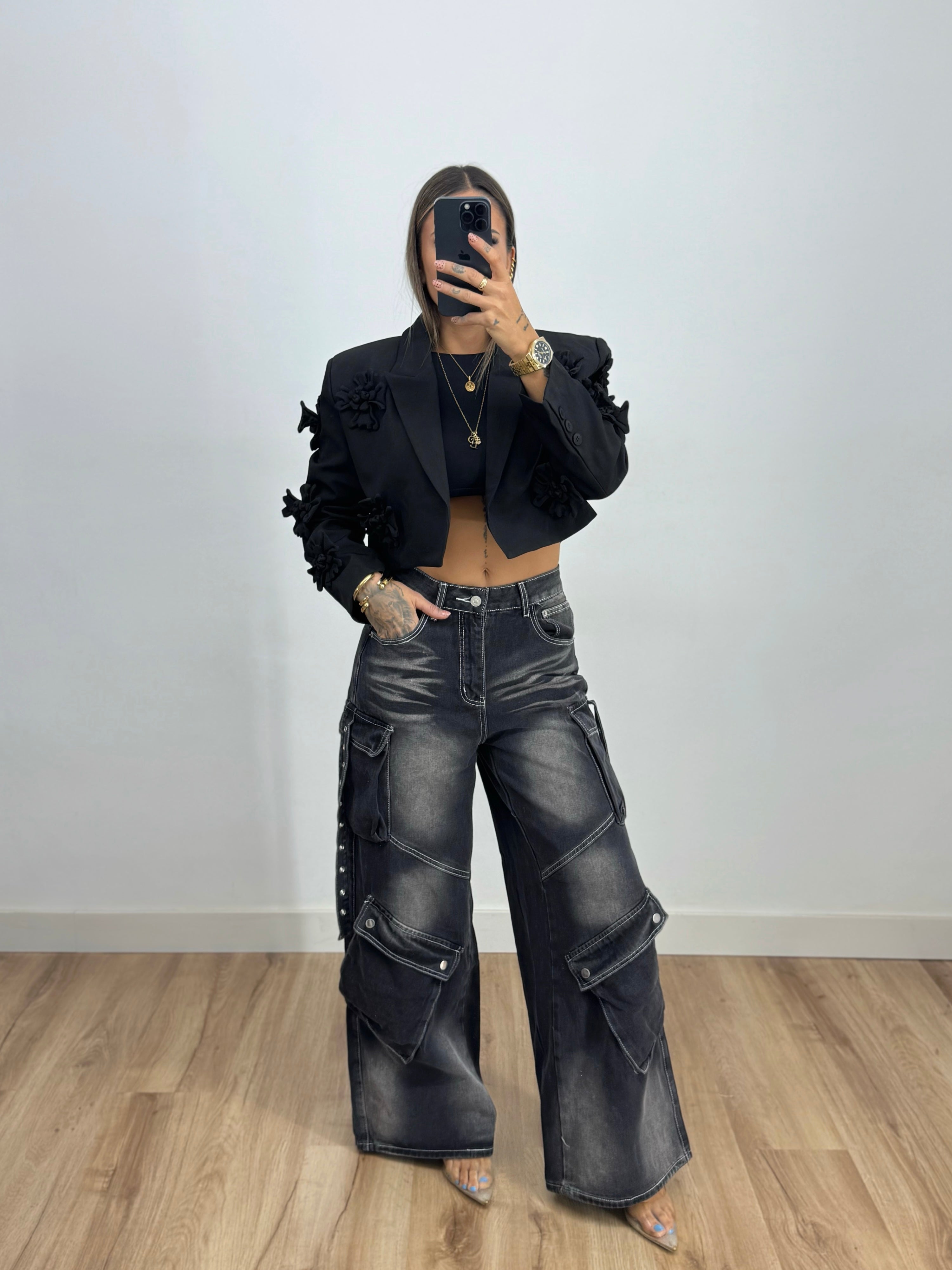 JEANS PREMIUM BLACK CARRIE