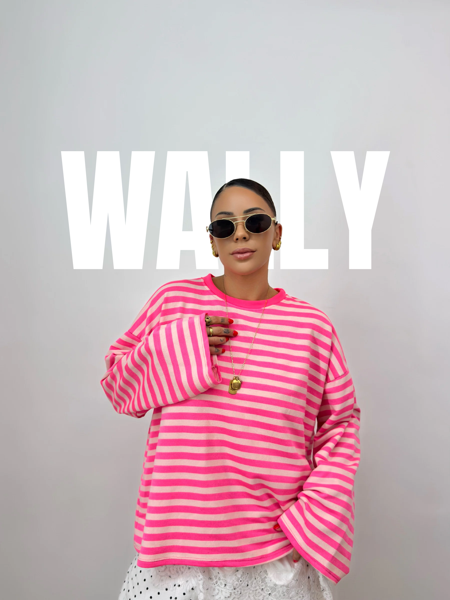 SUDADERA OVER PREMIUM FLÚOR WALLY