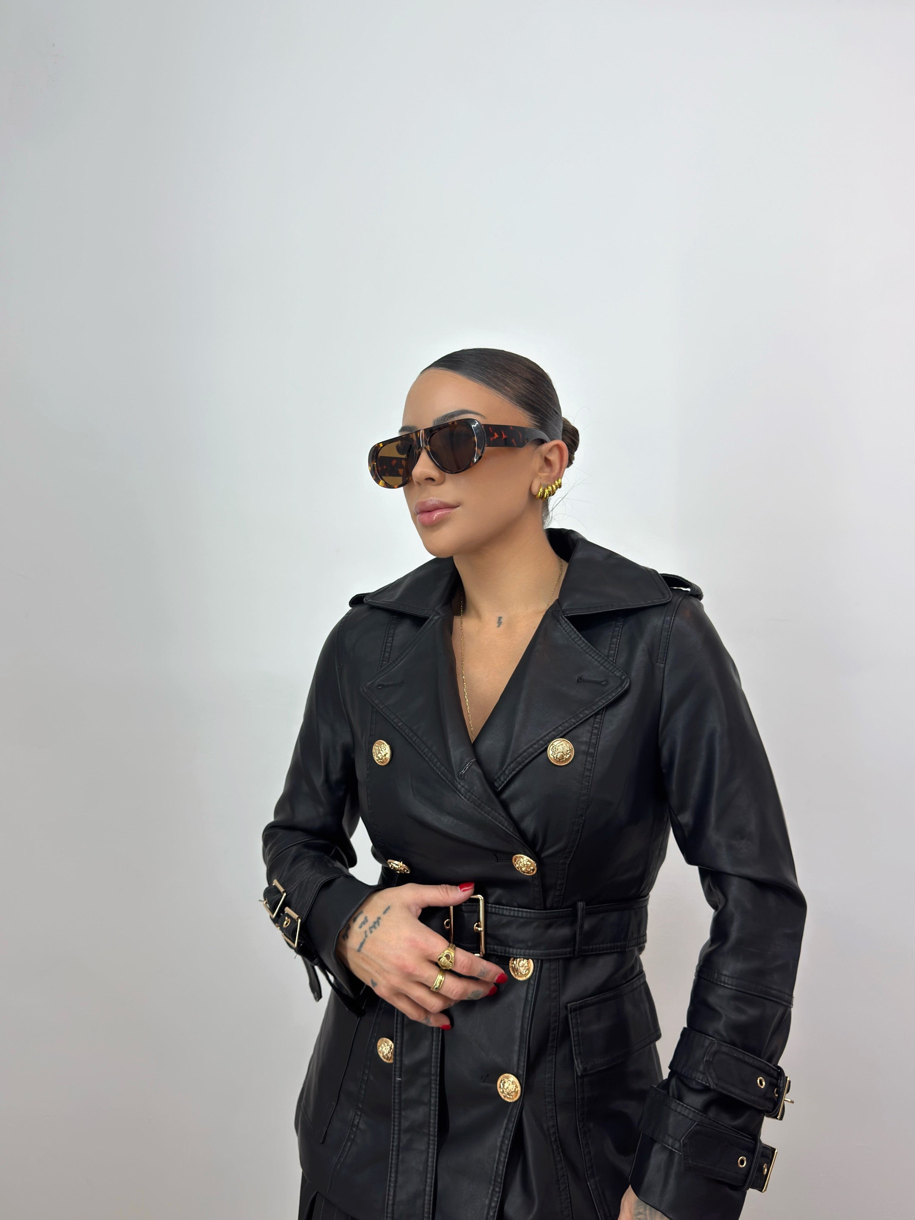 CHAQUETA PREMIUM ECO PIEL DROLE