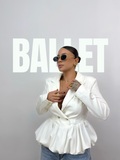 BLAZER PREMIUM BALLET WHITE