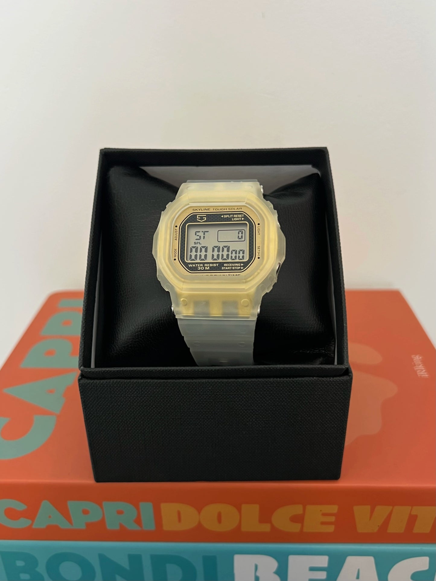 RELOJ SKYLINE GOLD CLEAR | UNISEX