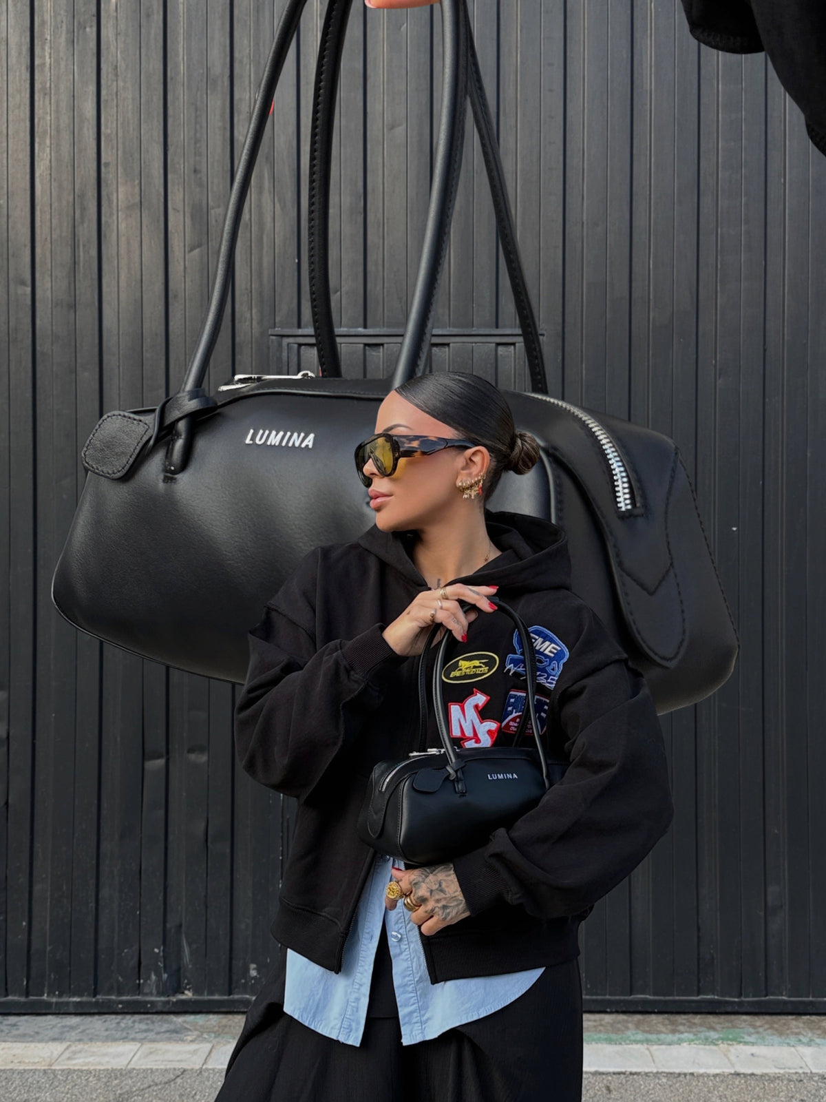 BOLSO BOWLING PIEL LUMINA