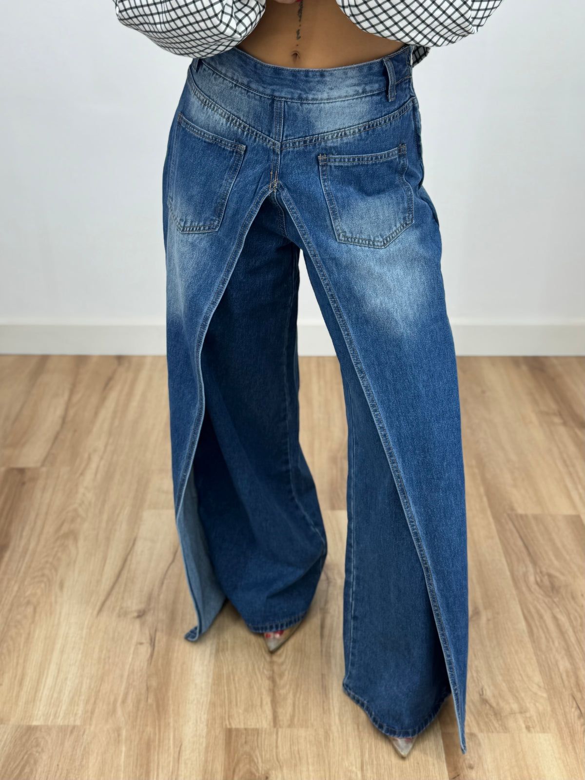 JEANS BLUE WINGS