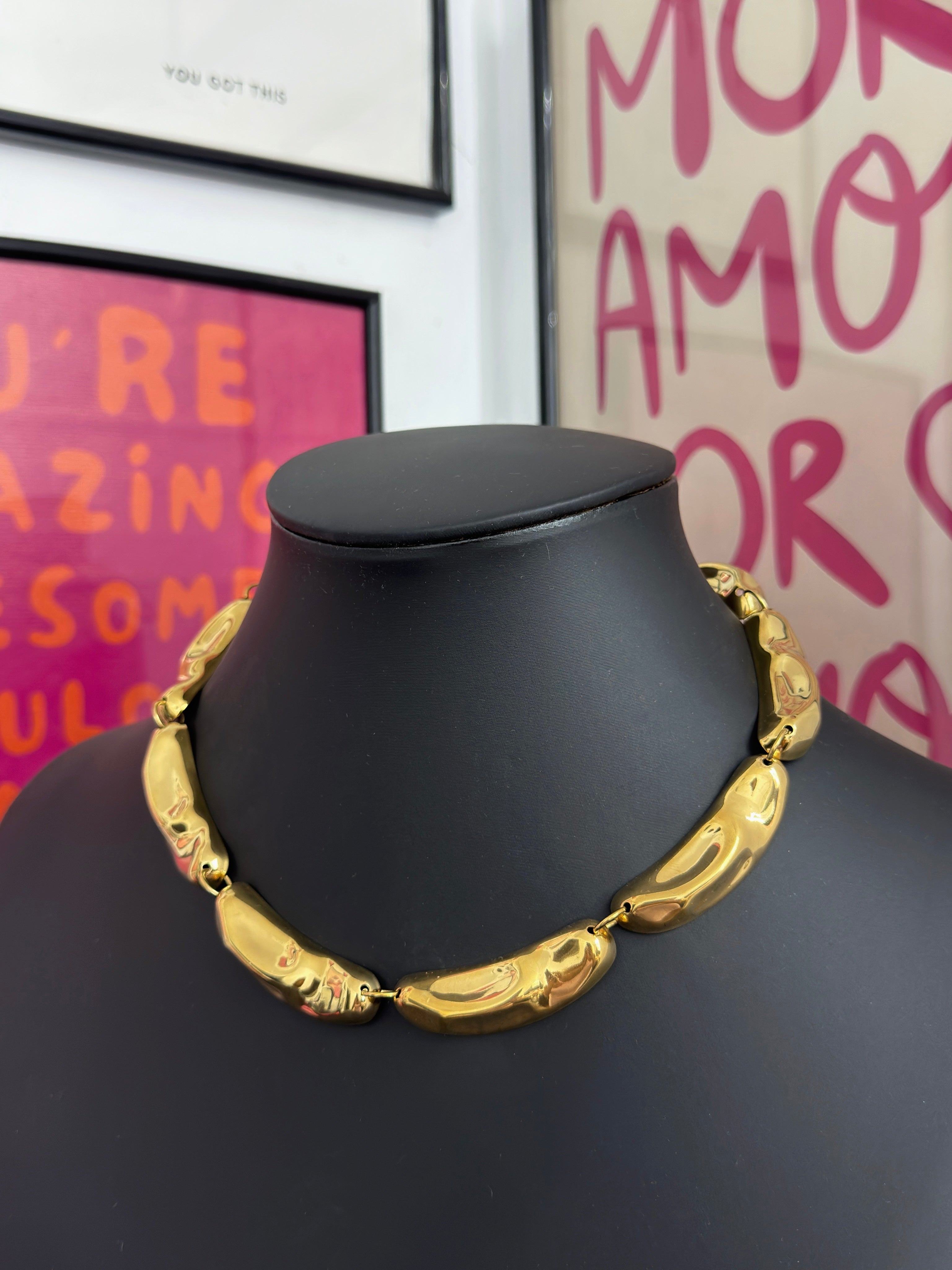 COLLAR GOLD LAMS