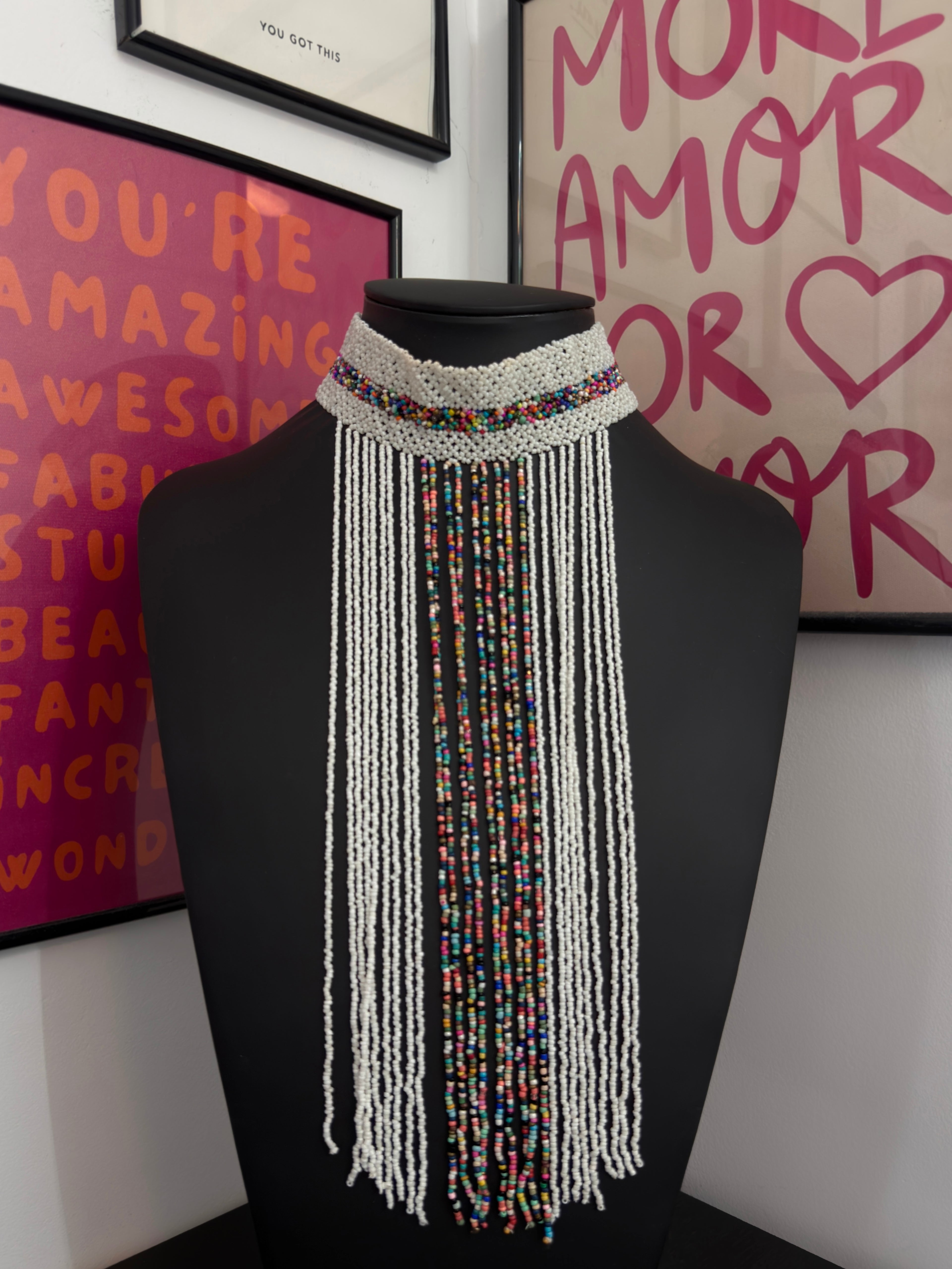 COLLAR EXTRA LONG WHITE MAMBA