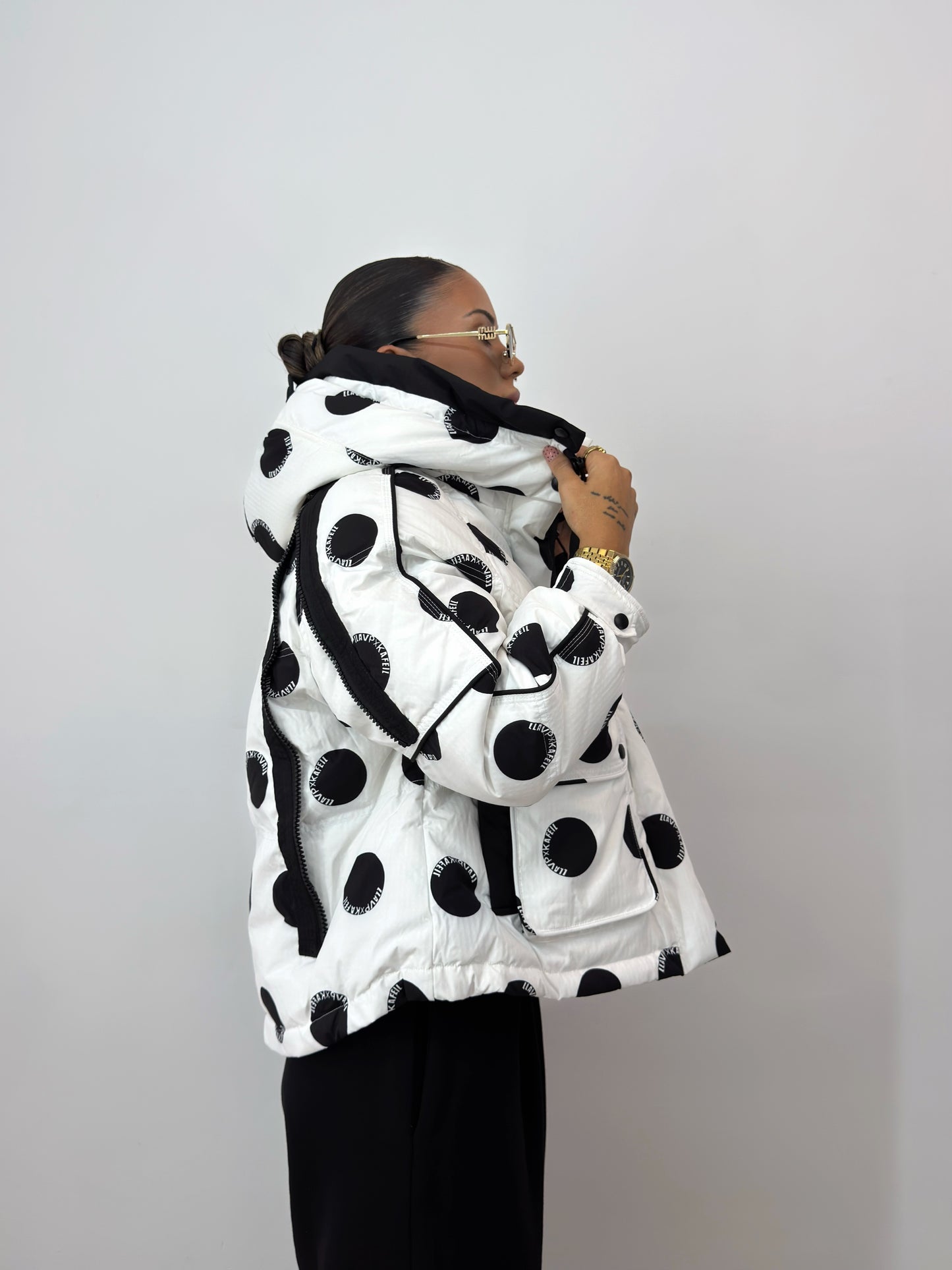 CHAQUETÓN PREMIUM POLKA DOTS