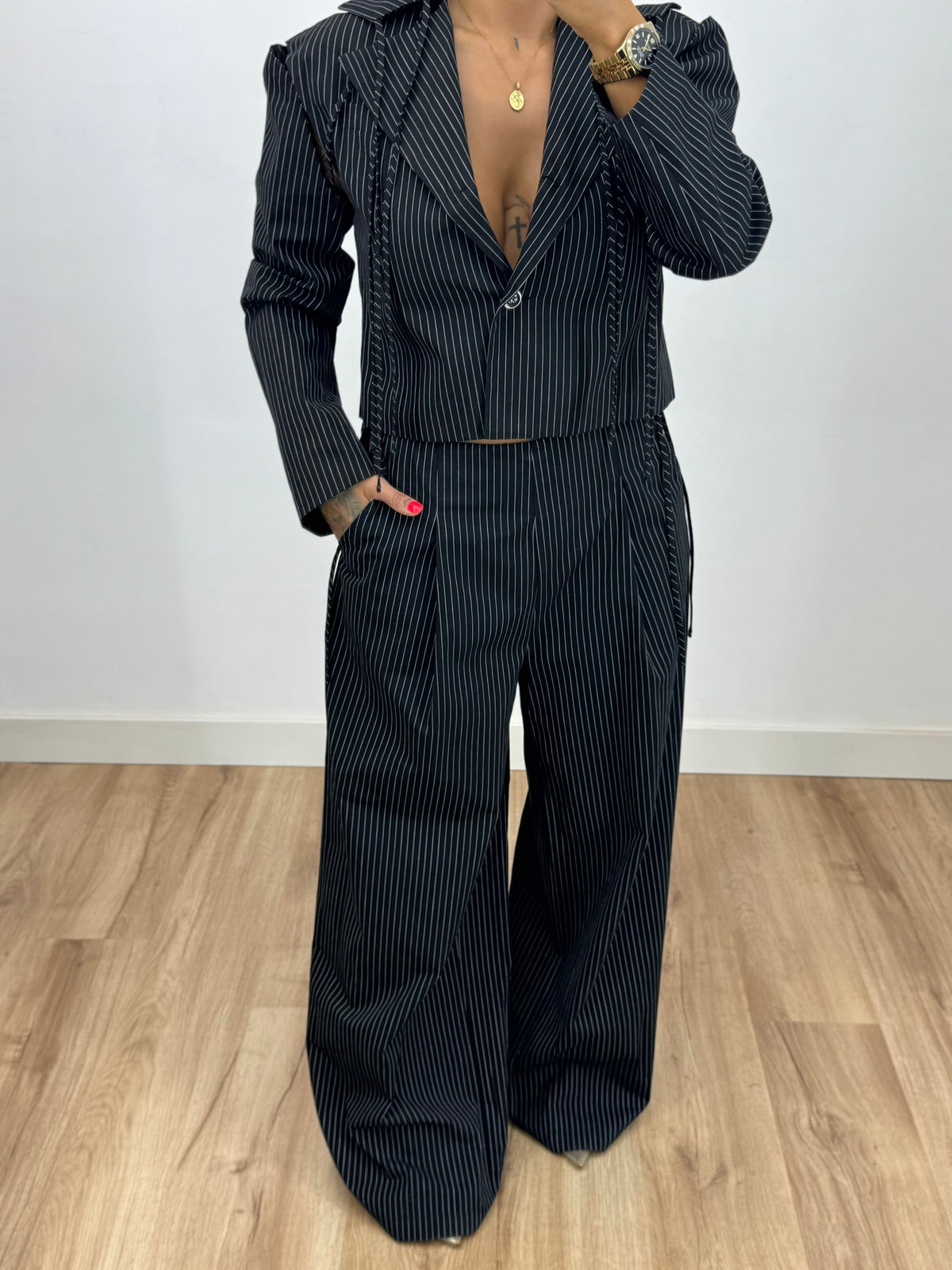 CAMISA CROPPED LUMINA CUT OUT