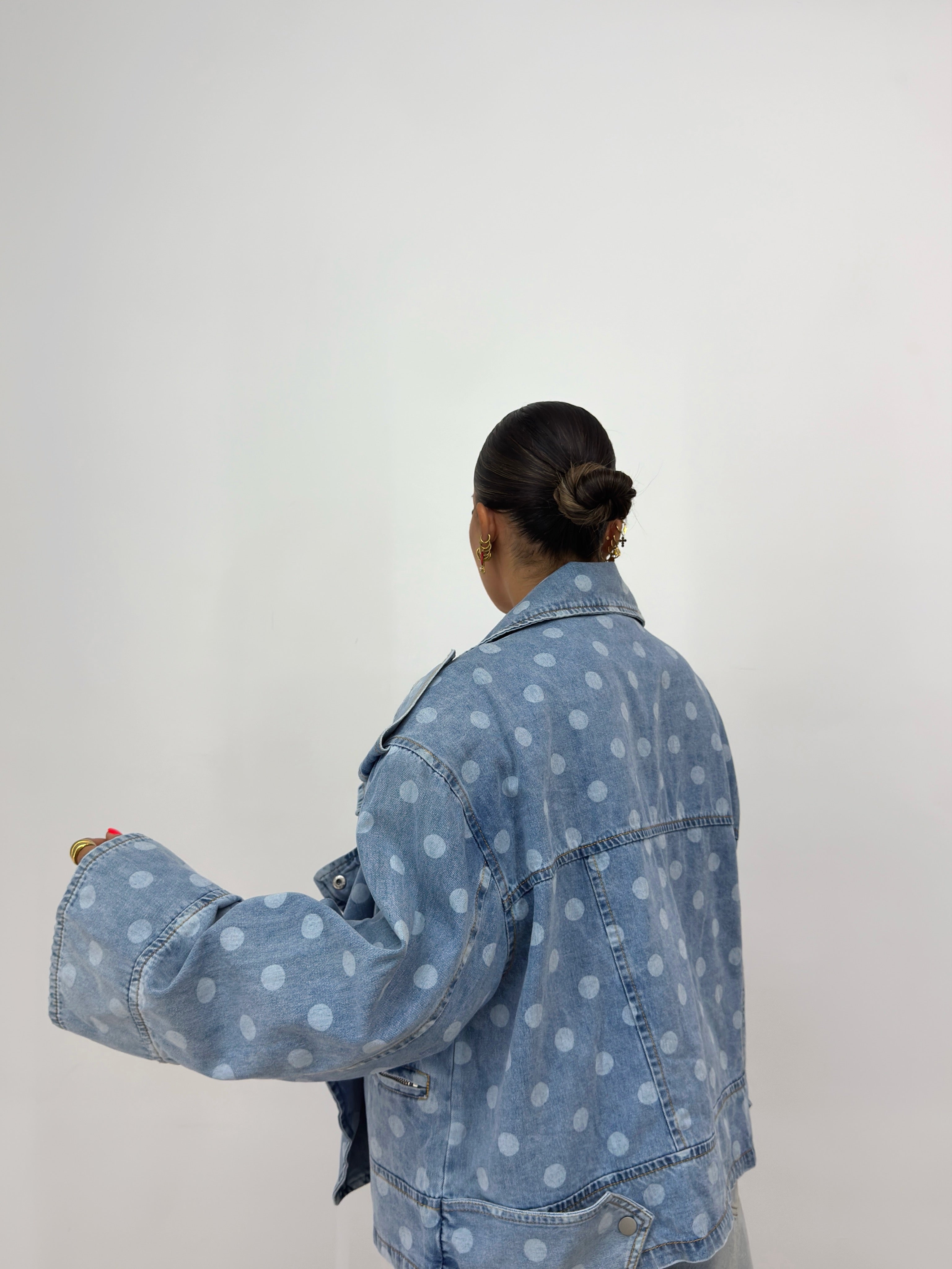 CHAQUETA OVER PREMIUM DENIM MONNET