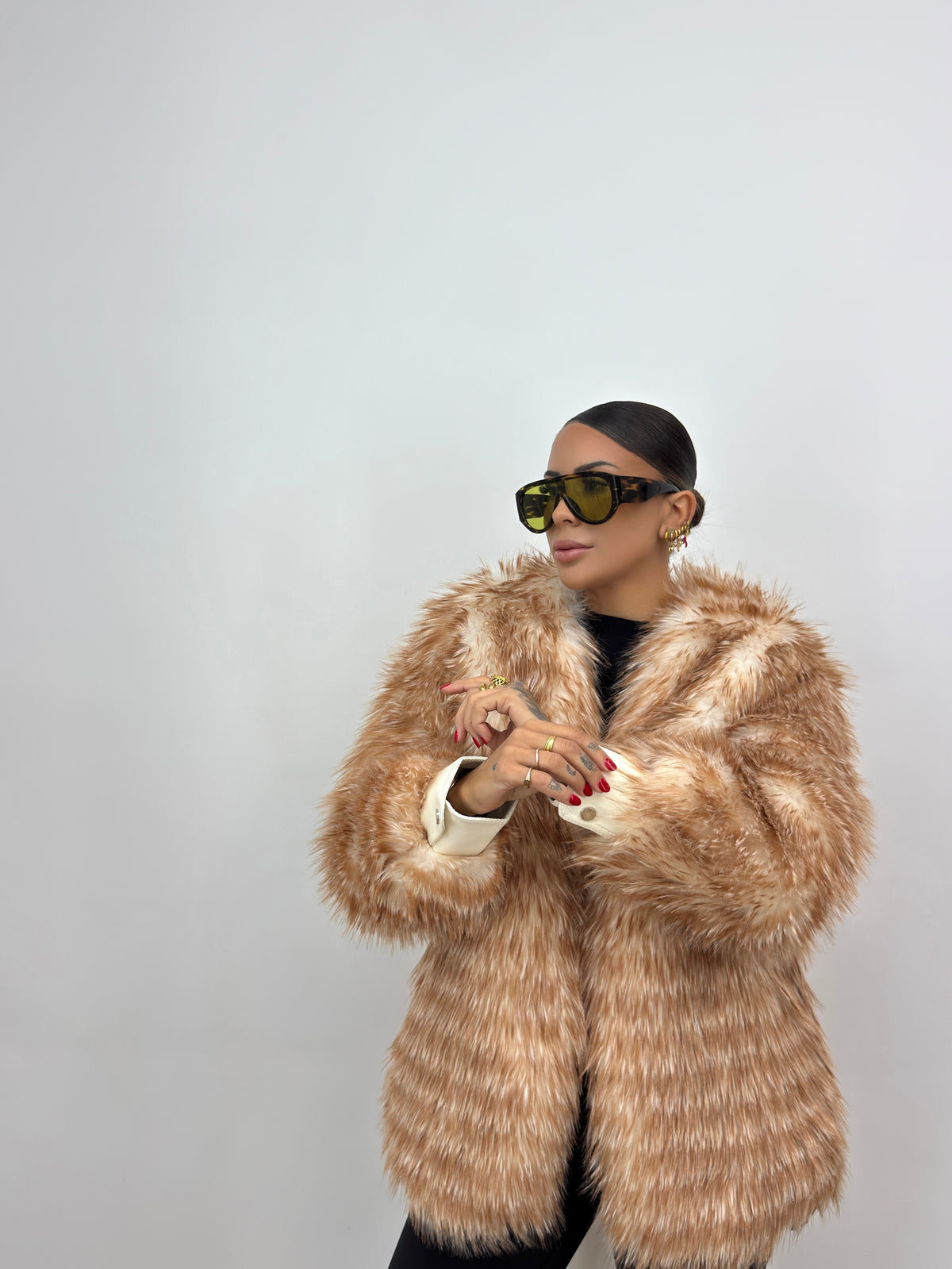 ABRIGO FAUX FUR HUNTER