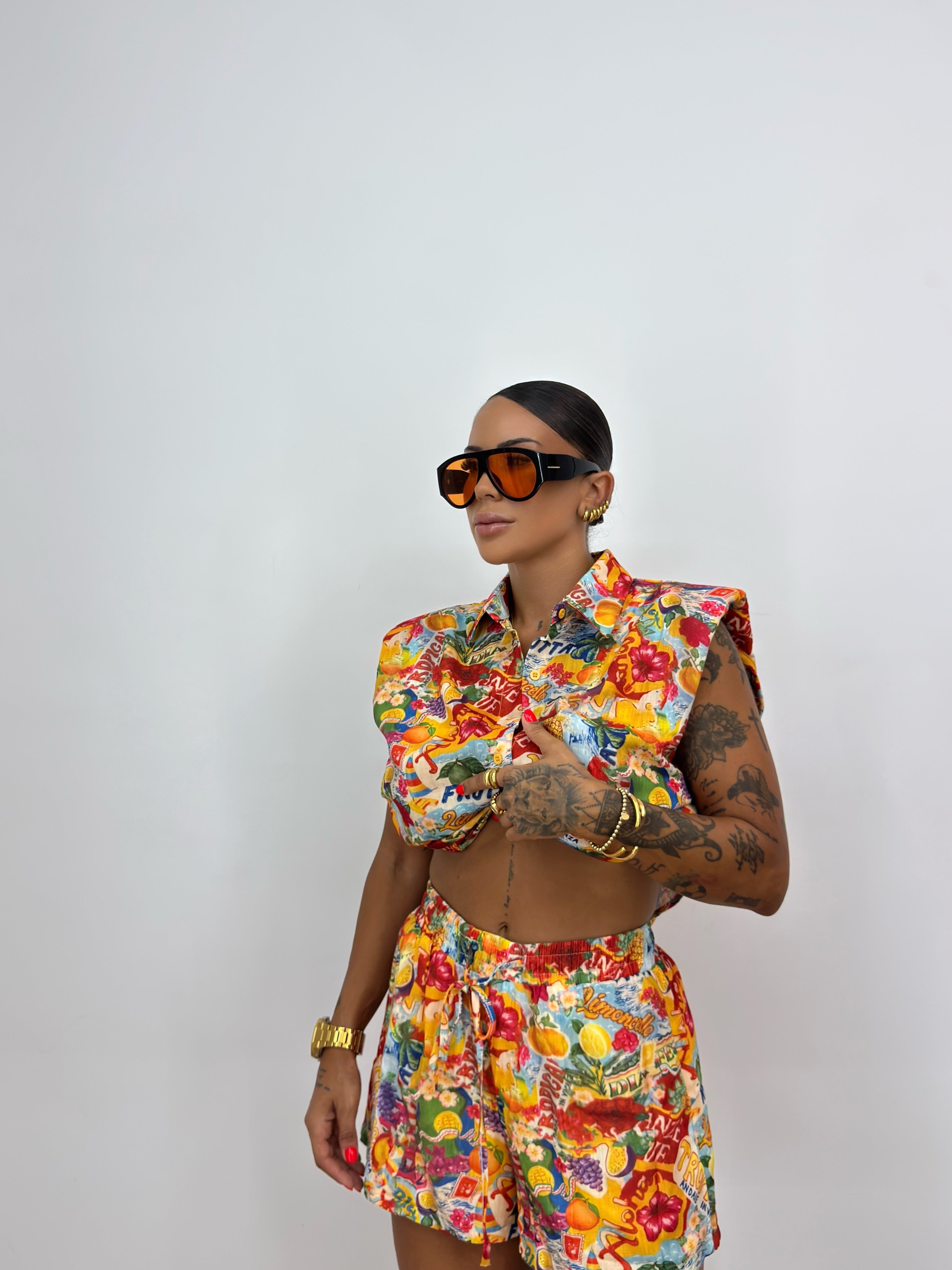 CONJUNTO PREMIUM PURO LINO TROPICAL