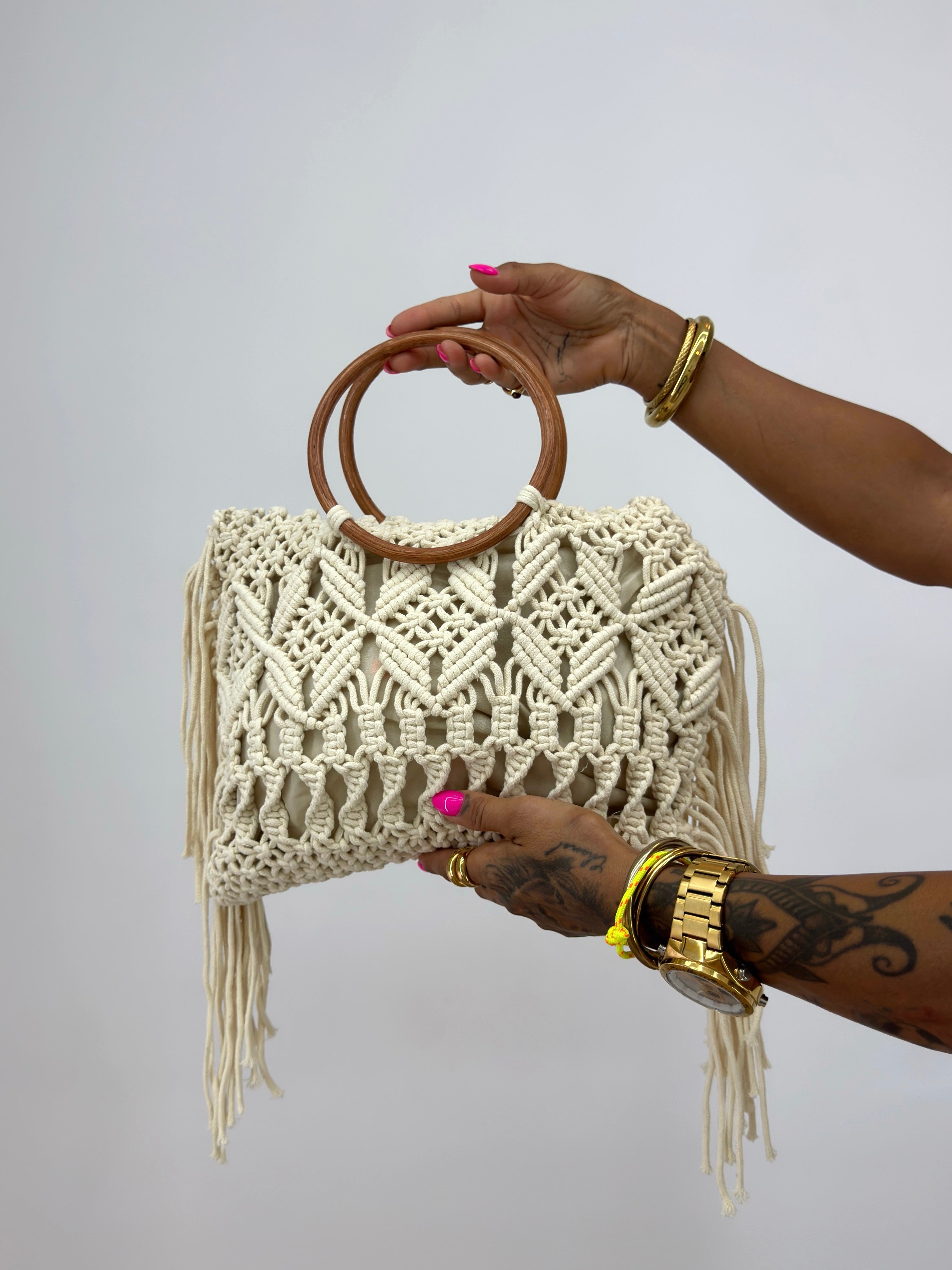BOLSO MACRAMÉ FLEKKS