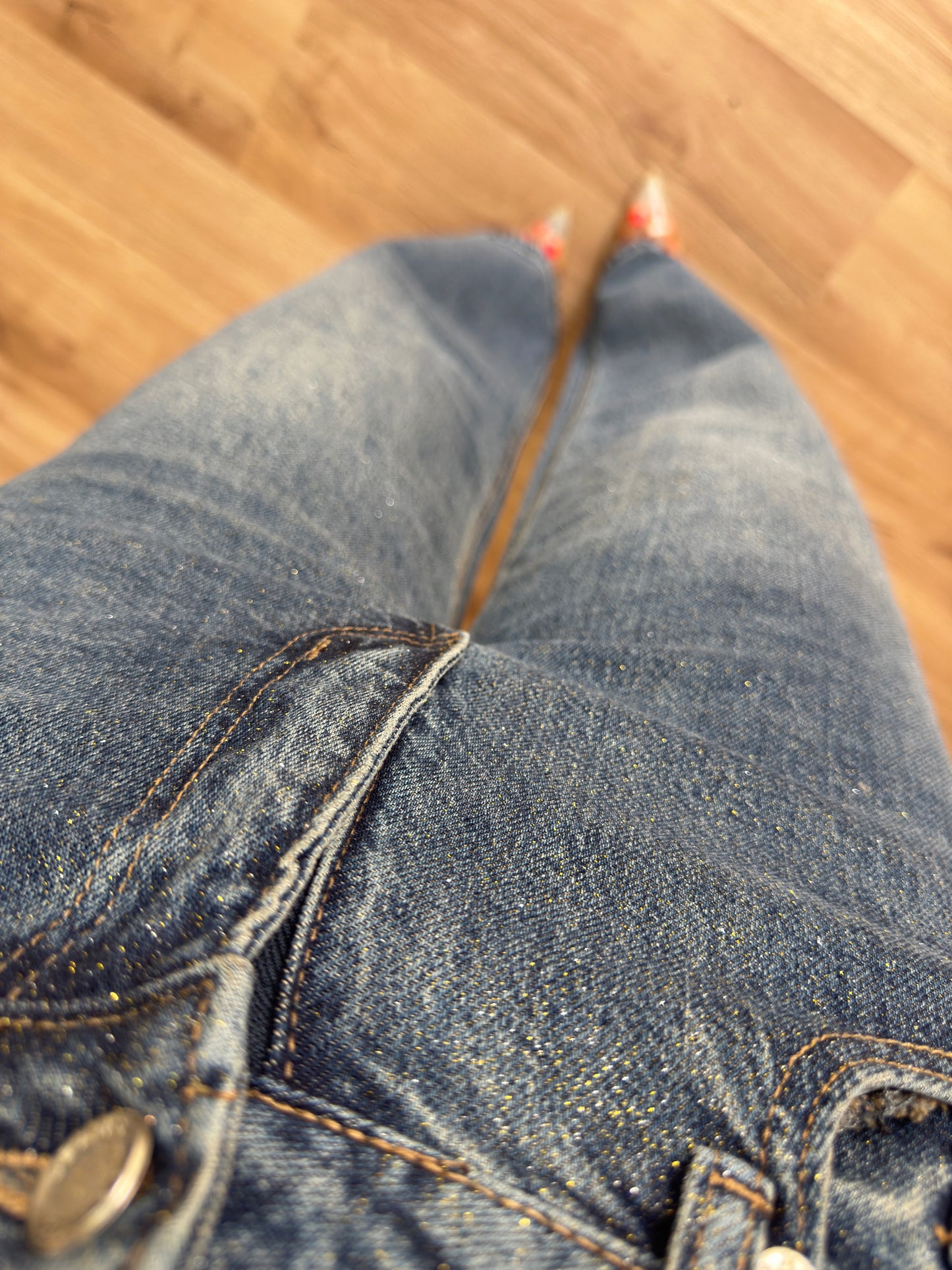 JEANS WIDE LEG PREMIUM PURPURINA