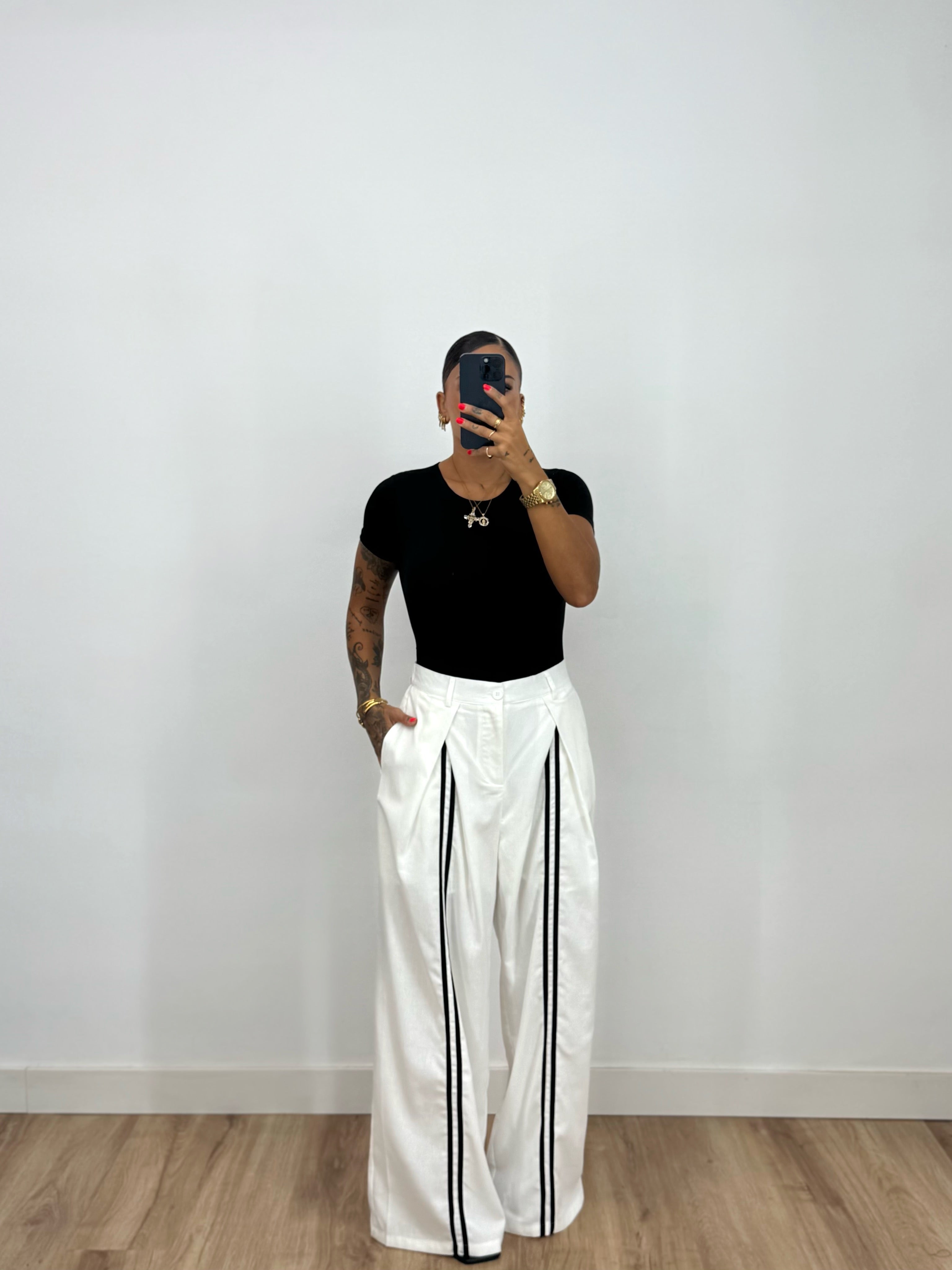 PANTALÓN PREMIUM PURO LINO ADD BLANK