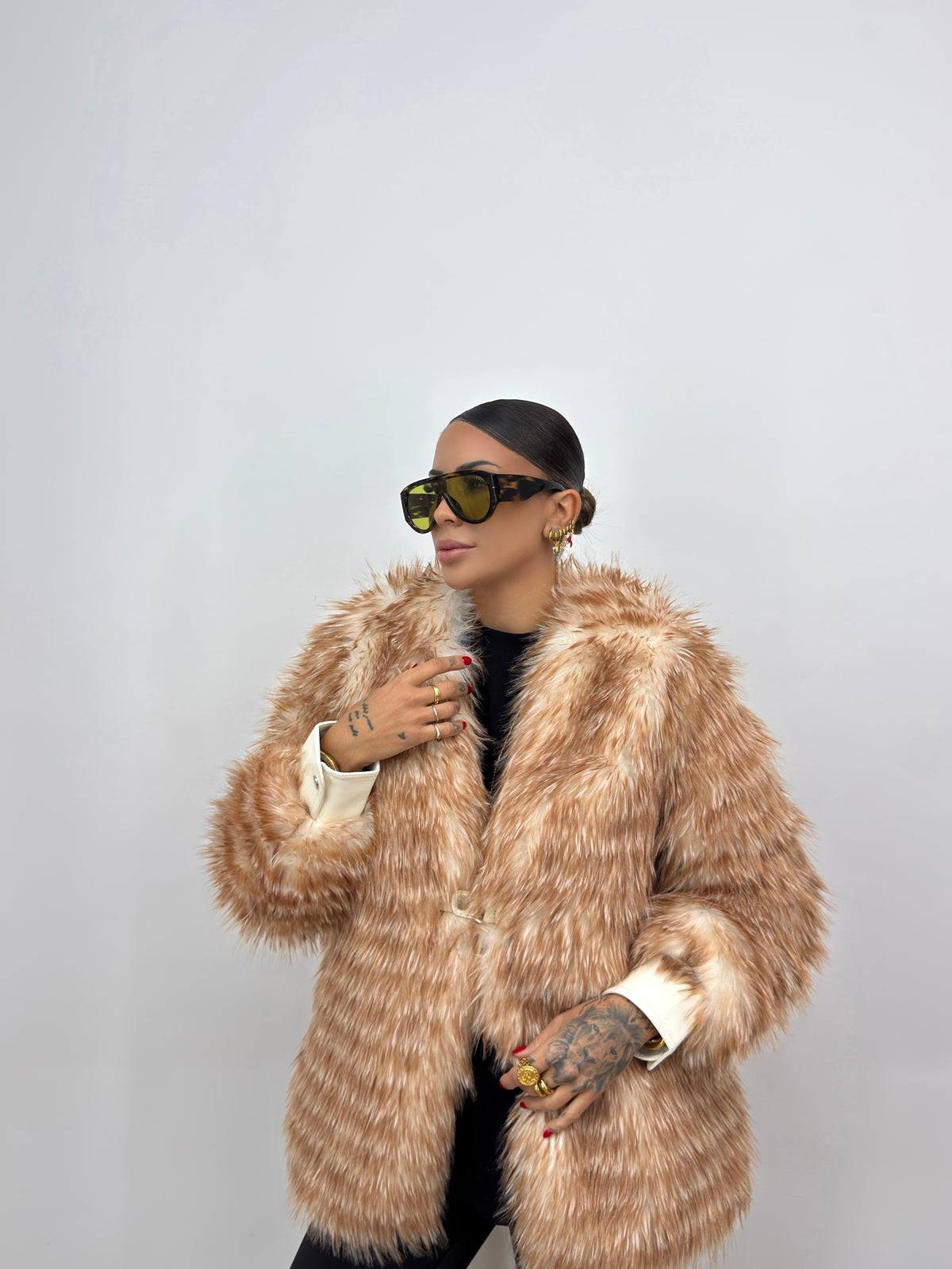 ABRIGO FAUX FUR HUNTER