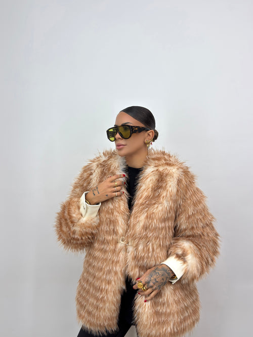 ABRIGO FAUX FUR HUNTER
