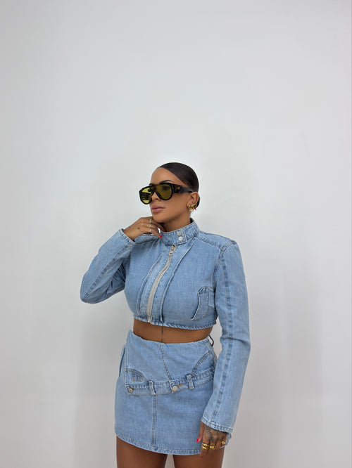 CHAQUETA CROPPED PREMIUM SAMMY