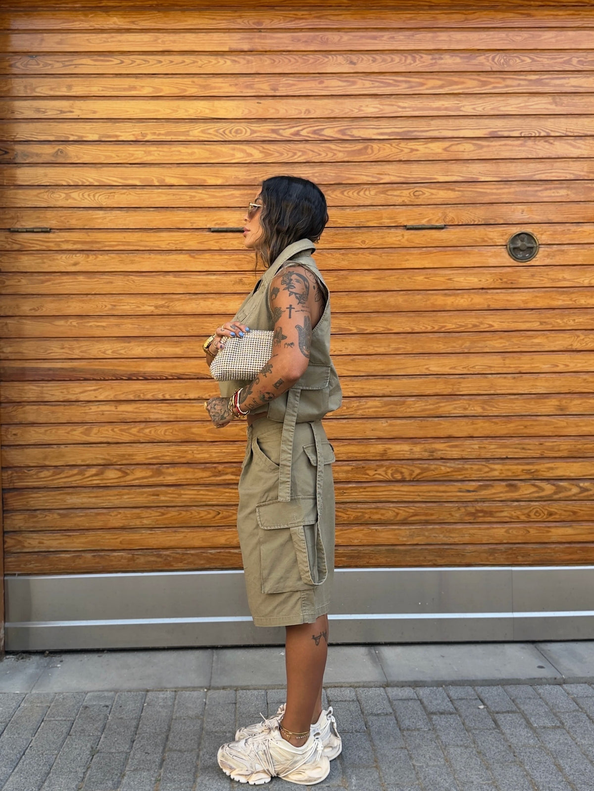 BERMUDA PREMIUM ARMY TAUPE