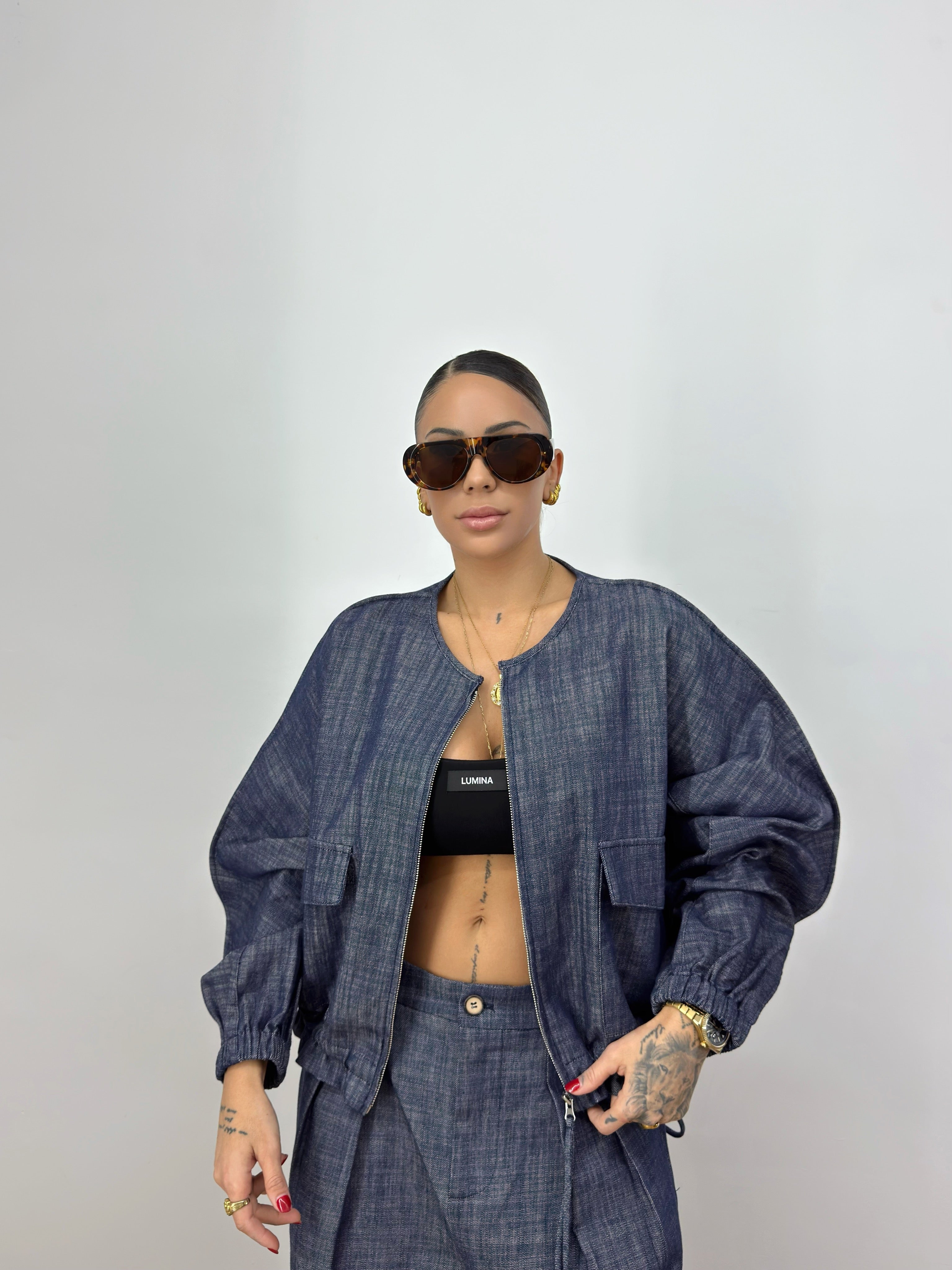 CONJUNTO DENIM PREMIUM GIOYA