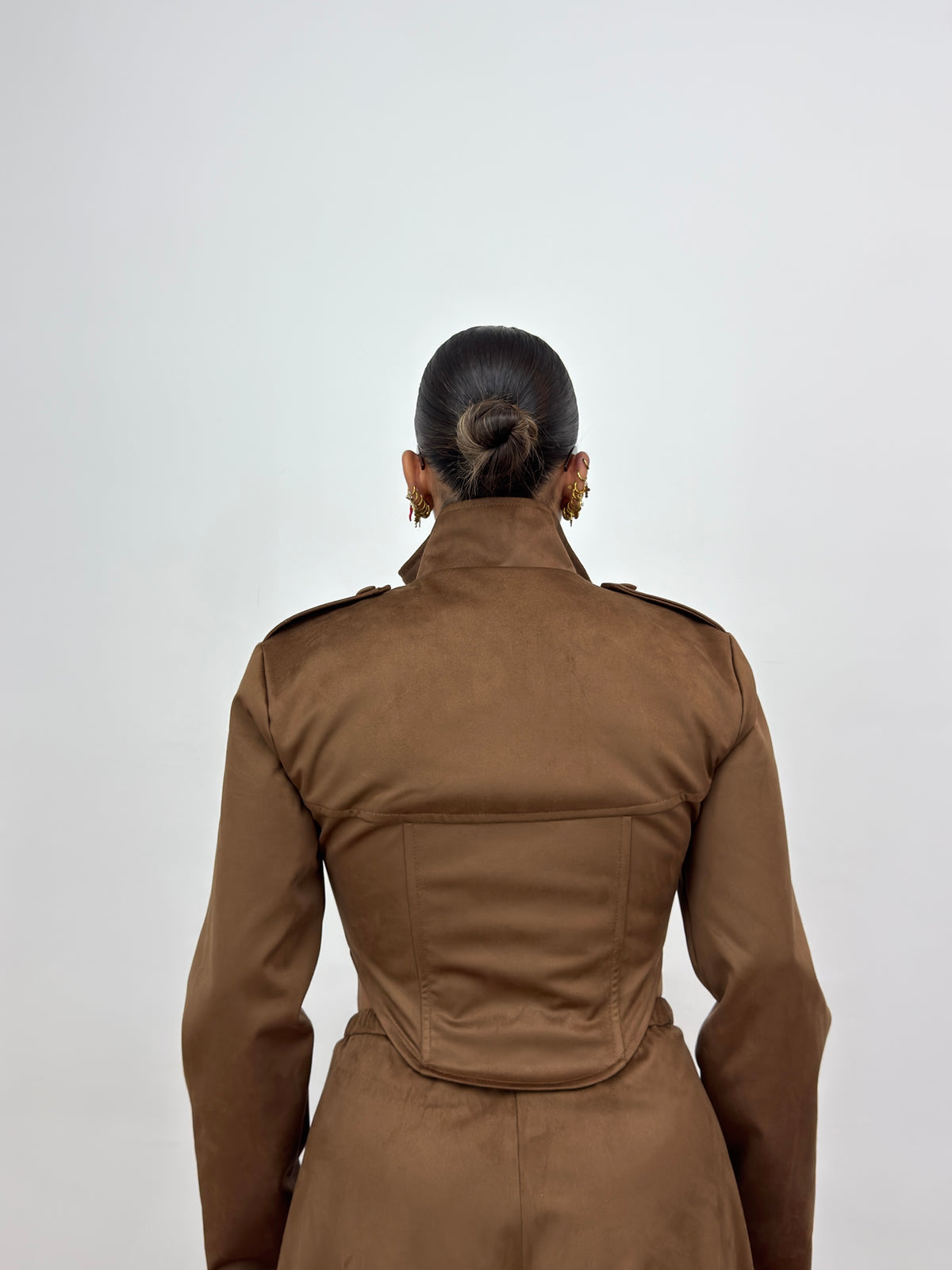 CHAQUETA ANTE LUMINA