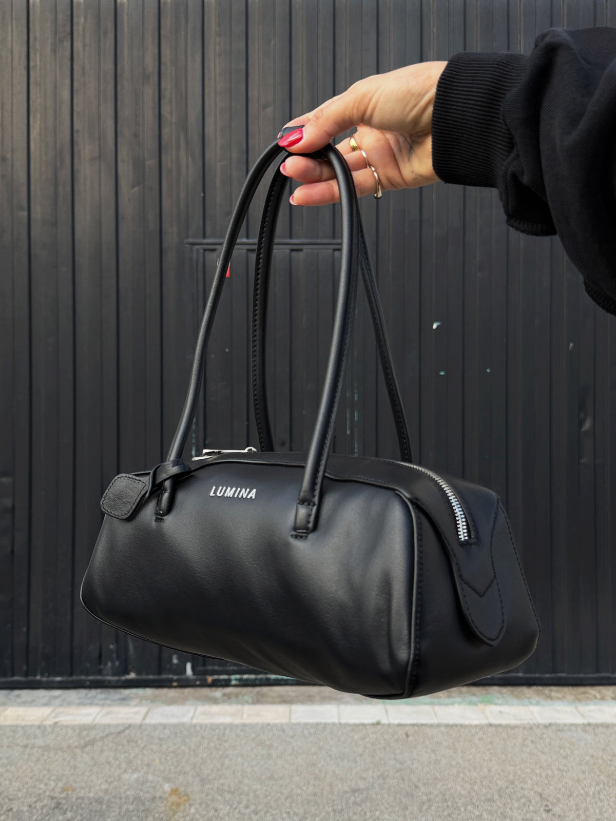 BOLSO BOWLING PIEL LUMINA