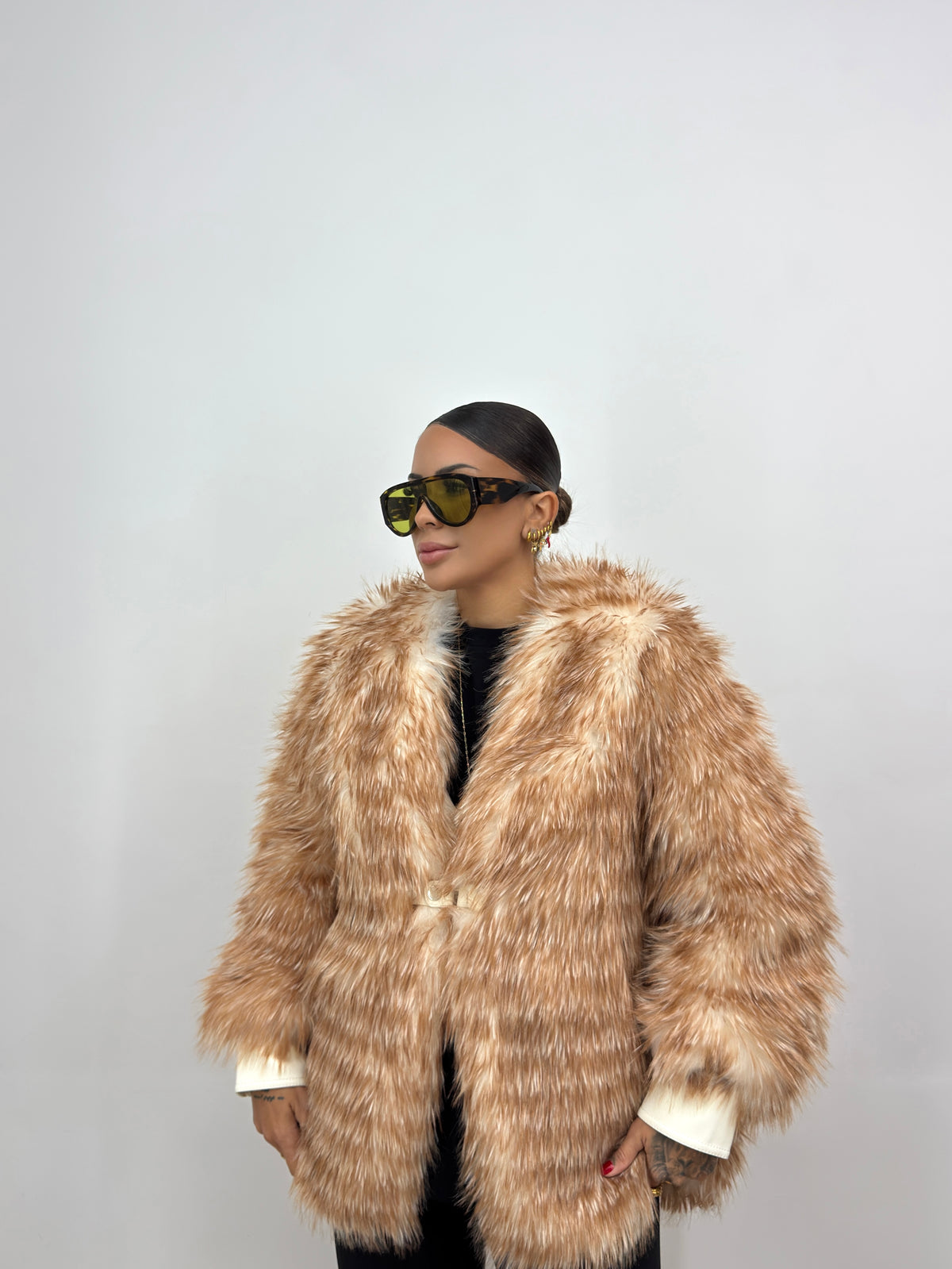 ABRIGO FAUX FUR HUNTER