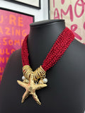 COLLAR STARFISH RED