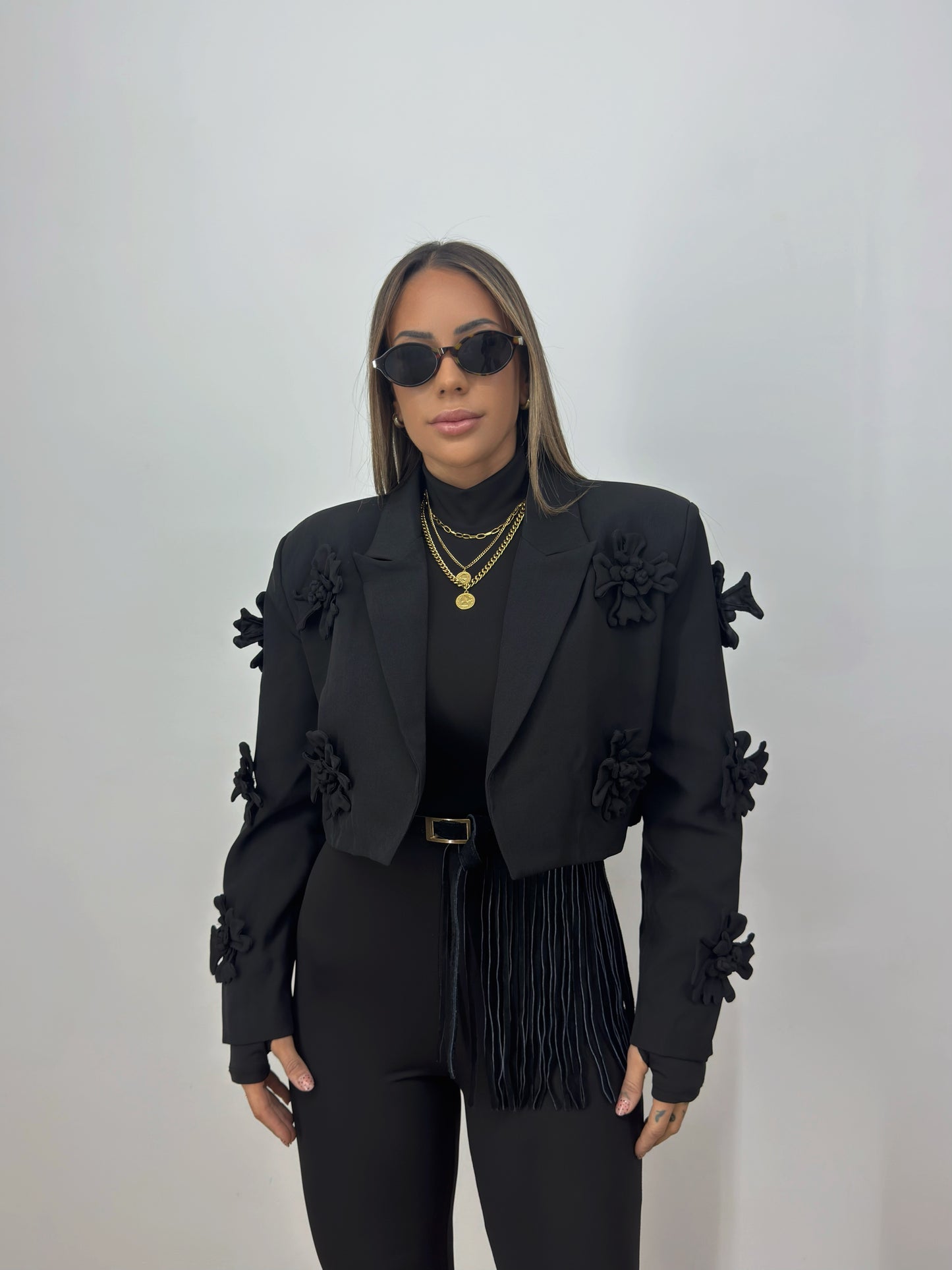 BLAZER CROPPED PREMIUM ROUS