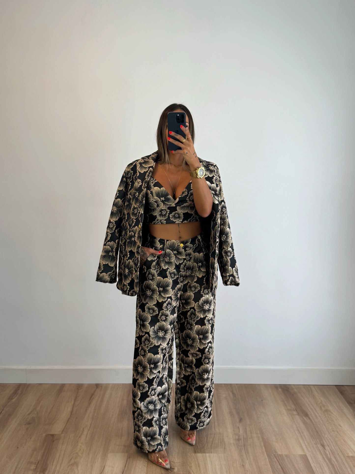 TRAJE 3 PIEZAS PREMIUM GOLD