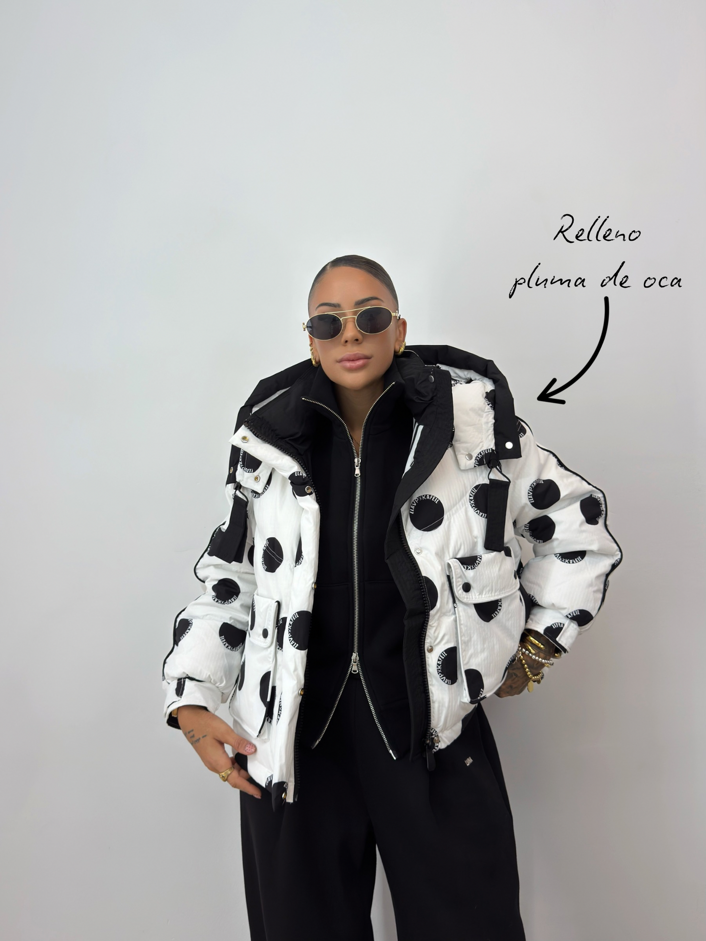 CHAQUETÓN PREMIUM POLKA DOTS