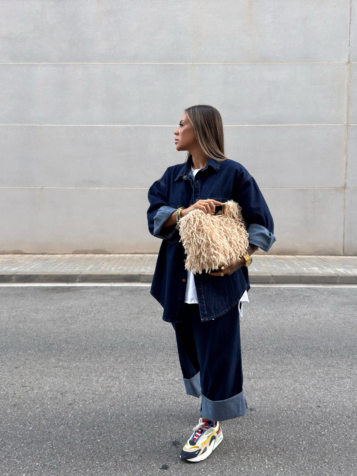 CONJUNTO OVERSIZE PREMIUM DENIM HARPER