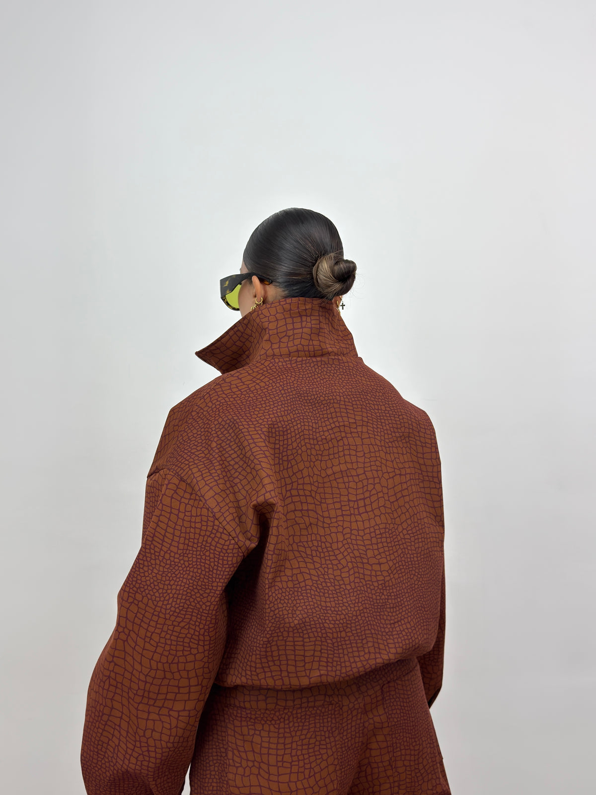 BOMBER CROCO LUMINA MOHO