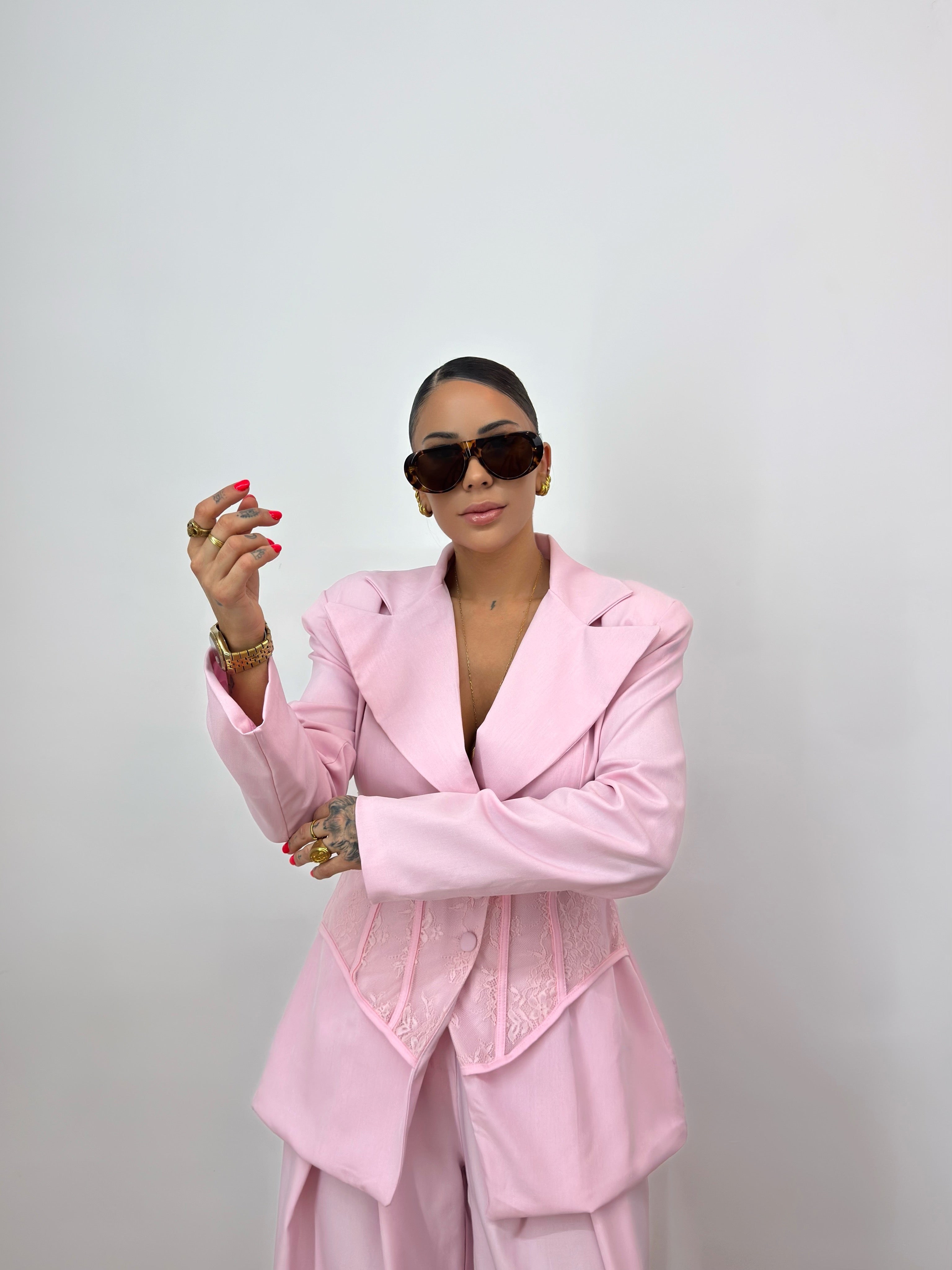 TRAJE JANNET BABY PINK