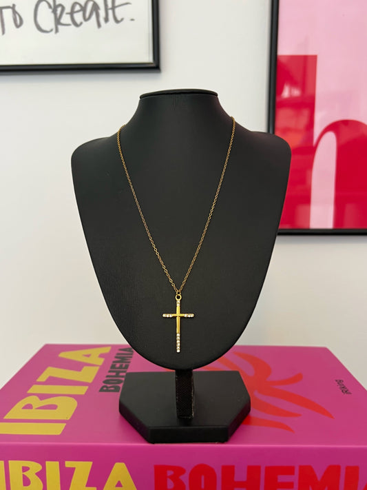 COLLAR SHINNY CROSS