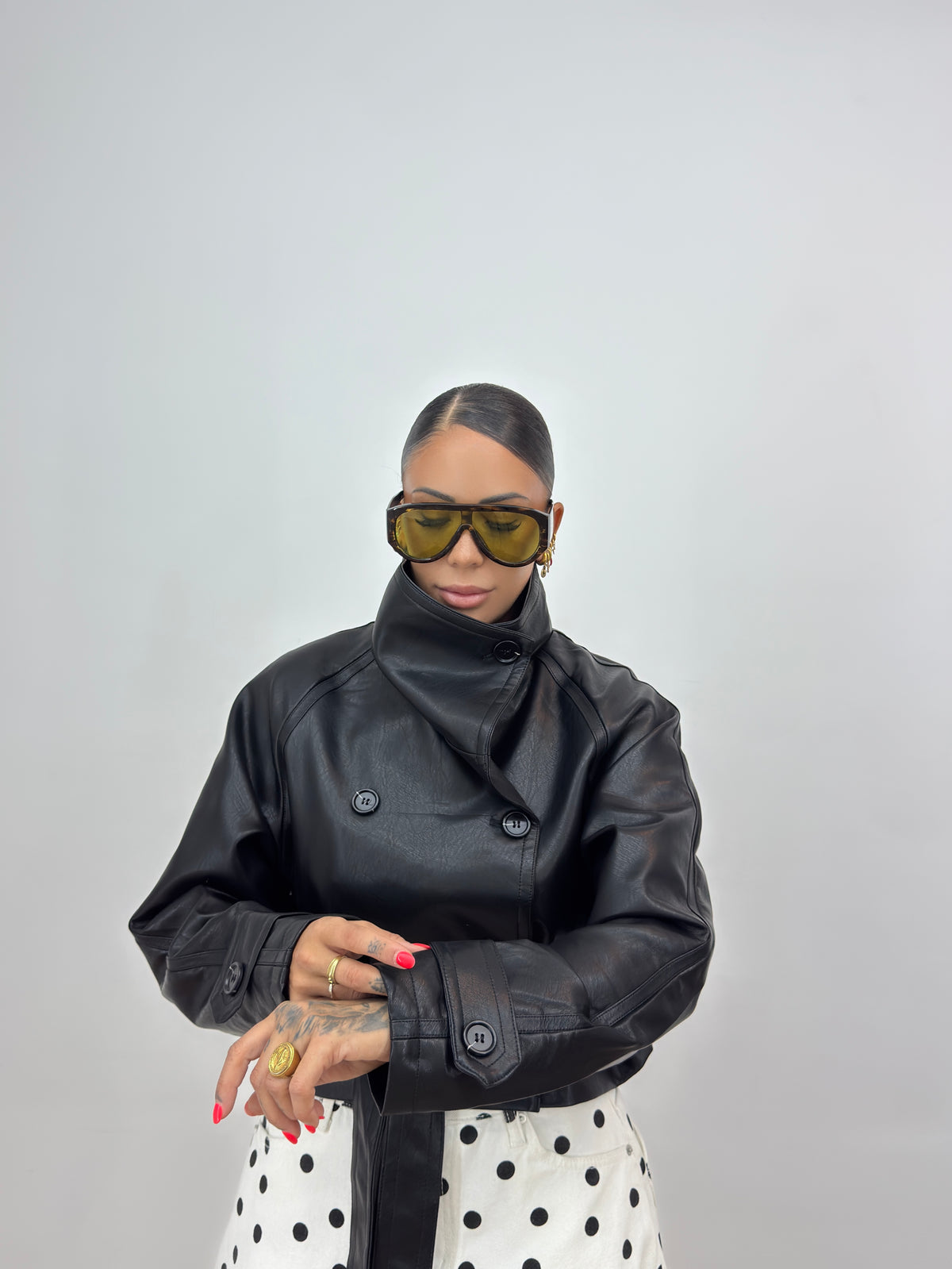 BIKER ECO PIEL PREMIUM KELLY